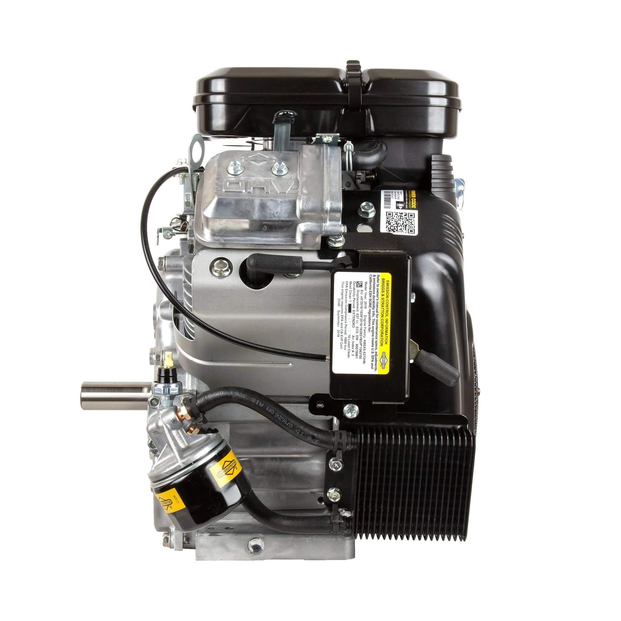 Briggs & Stratton Vanguard 23 HP 627cc Horizontal Shaft Engine 386447-0514-G1