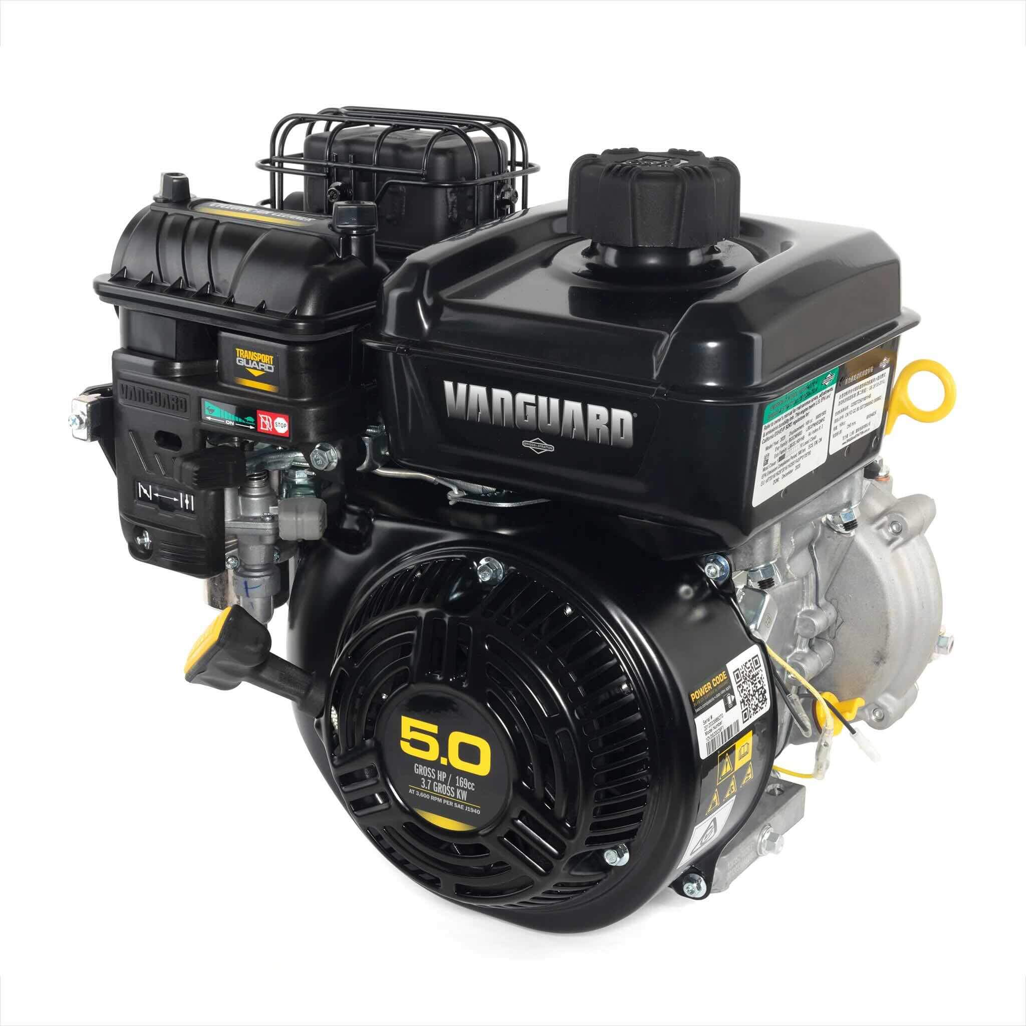 Briggs & Stratton Vanguard 5.0 HP 169cc Horizontal Shaft Single Cylinder Engine 10V352-0029-F1