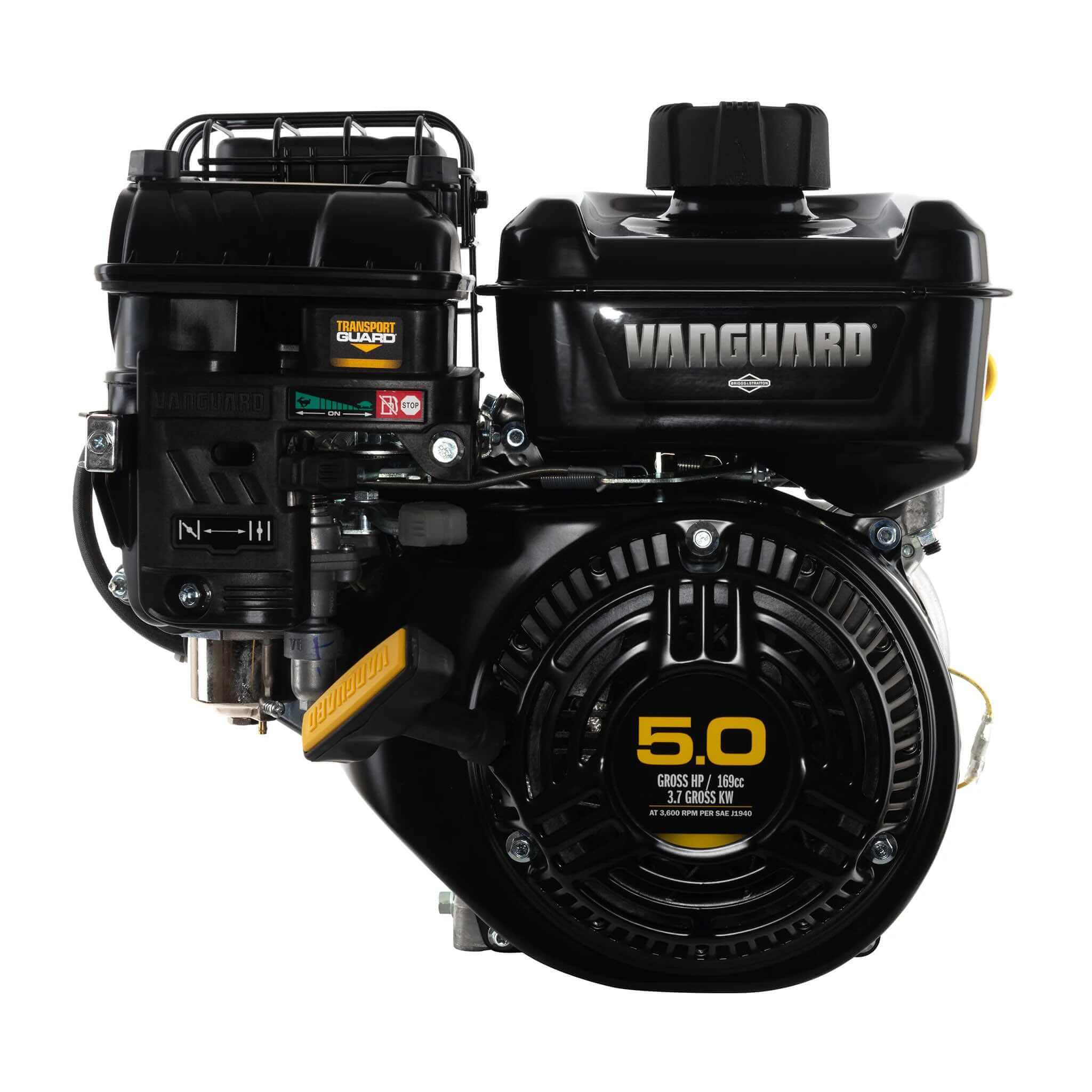 Briggs & Stratton Vanguard 5.0 HP 169cc Horizontal Shaft Single Cylinder Engine 10V352-0029-F1