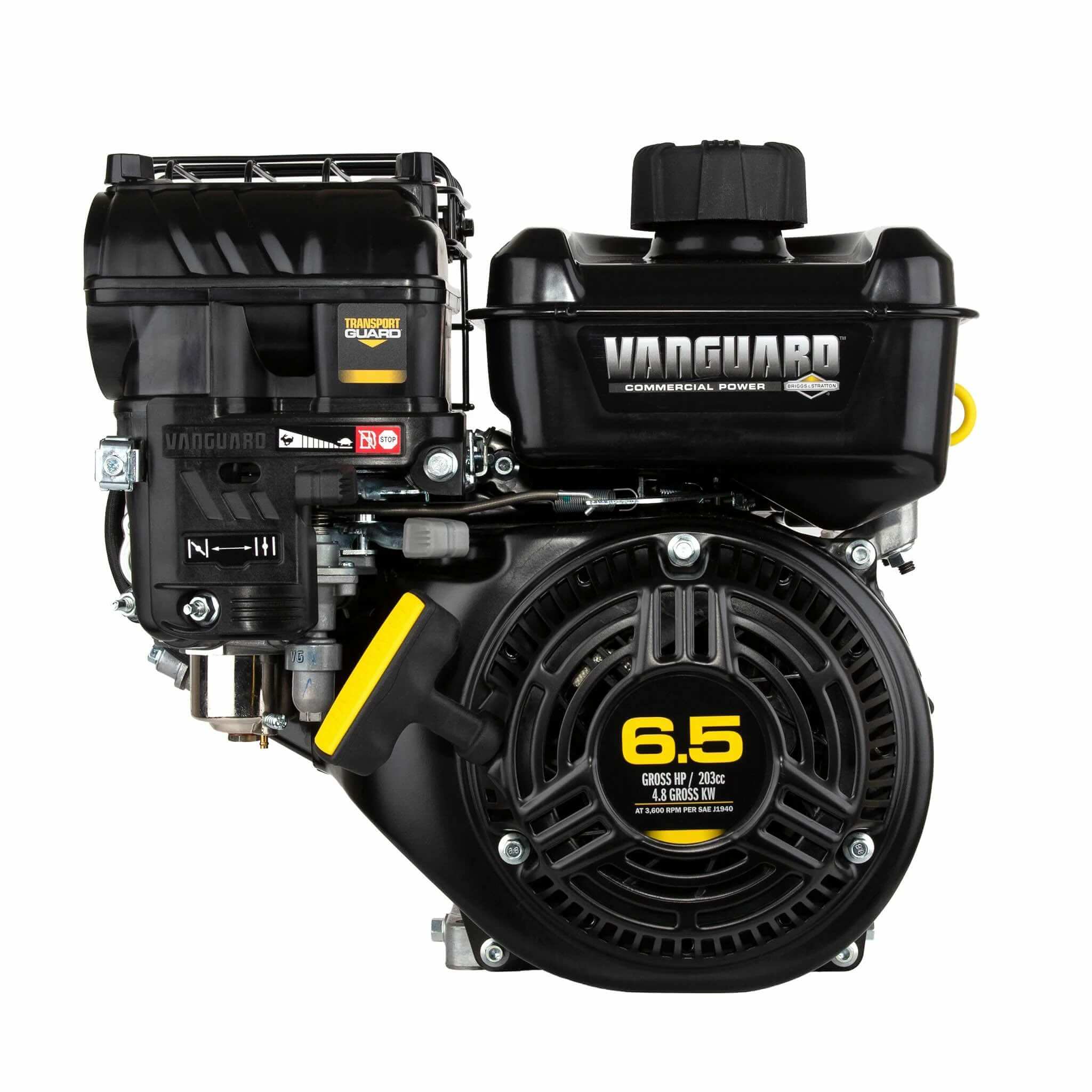 Briggs & Stratton Vanguard 6.5 HP 203cc Horizontal Shaft Engine 12V332-0014-F1