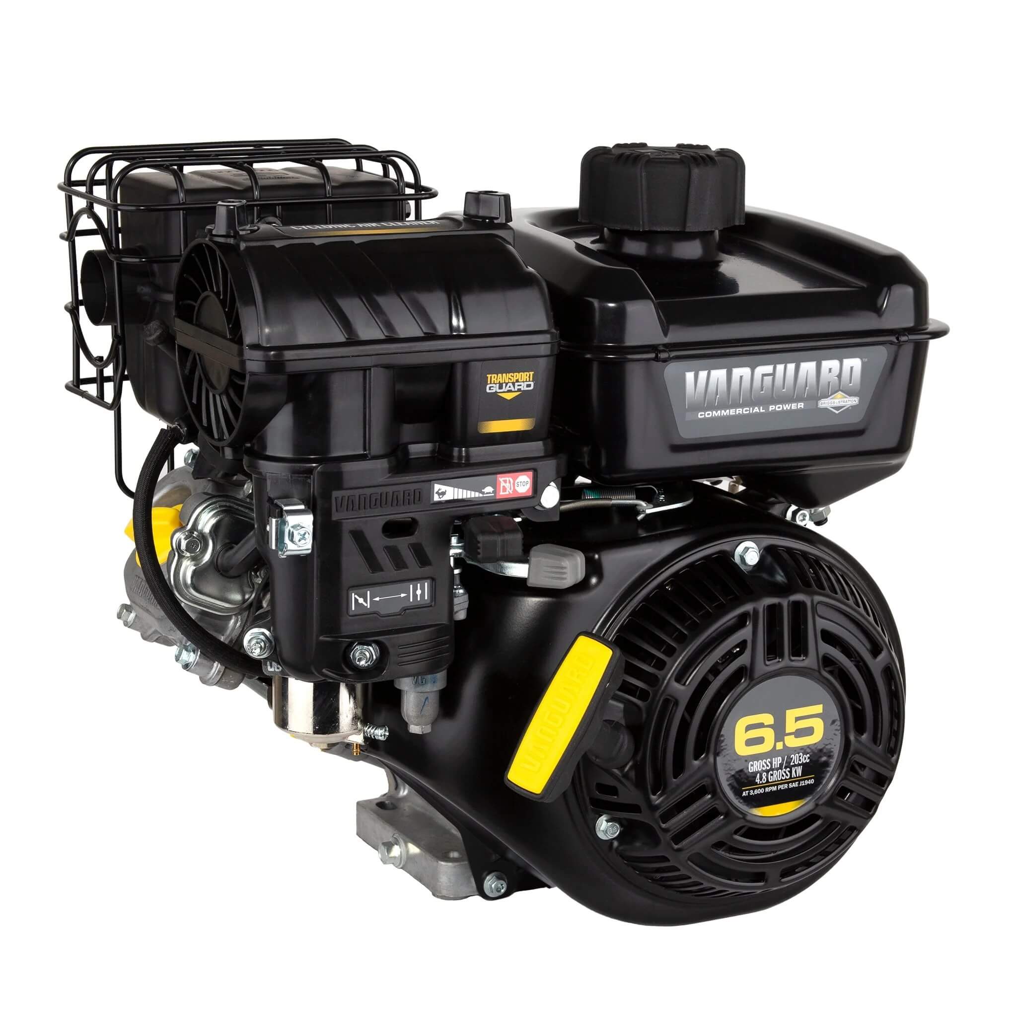 Briggs & Stratton Vanguard 6.5 HP 203cc Horizontal Shaft Engine 12V332-0014-F1