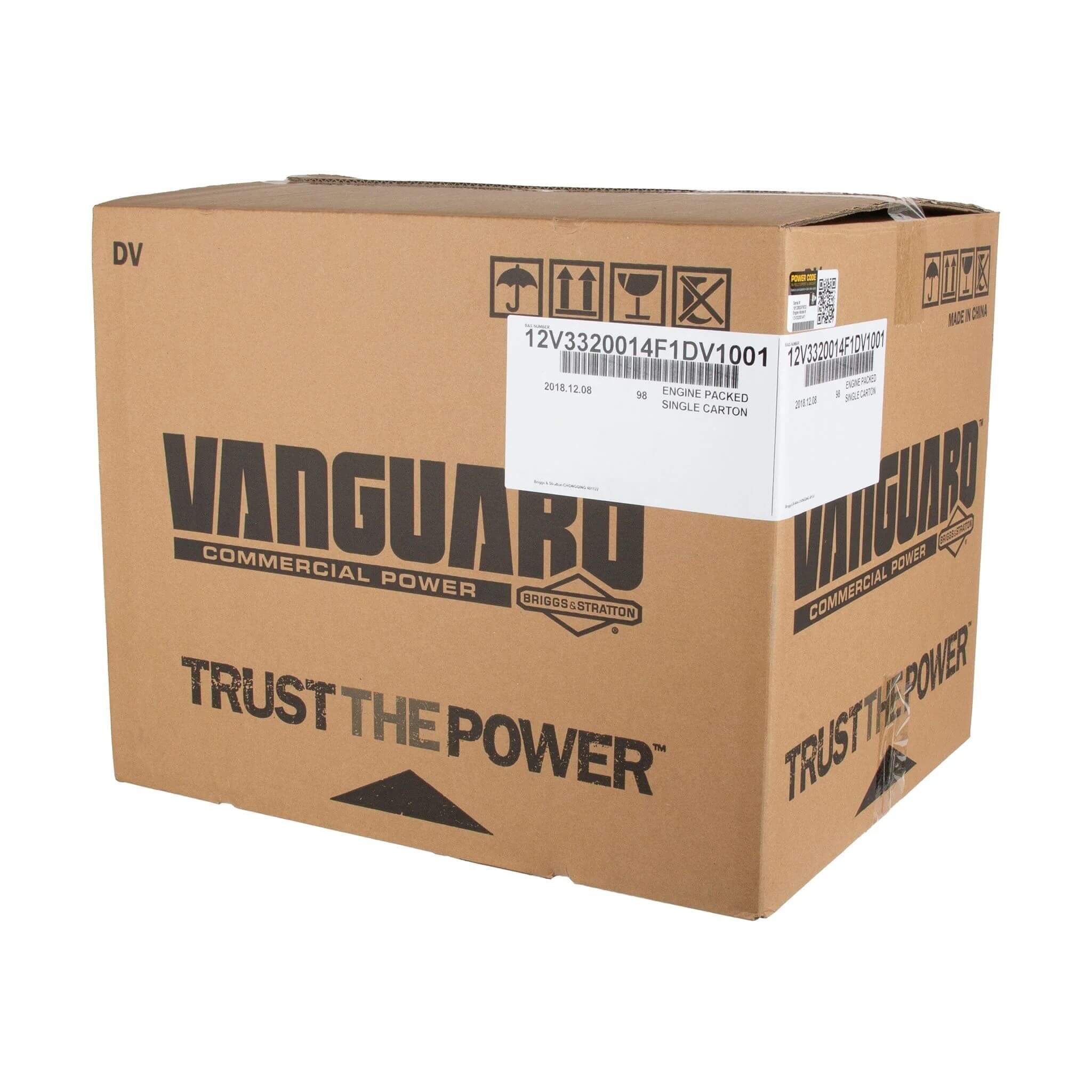 Briggs & Stratton Vanguard 6.5 HP 203cc Horizontal Shaft Engine 12V332-0014-F1