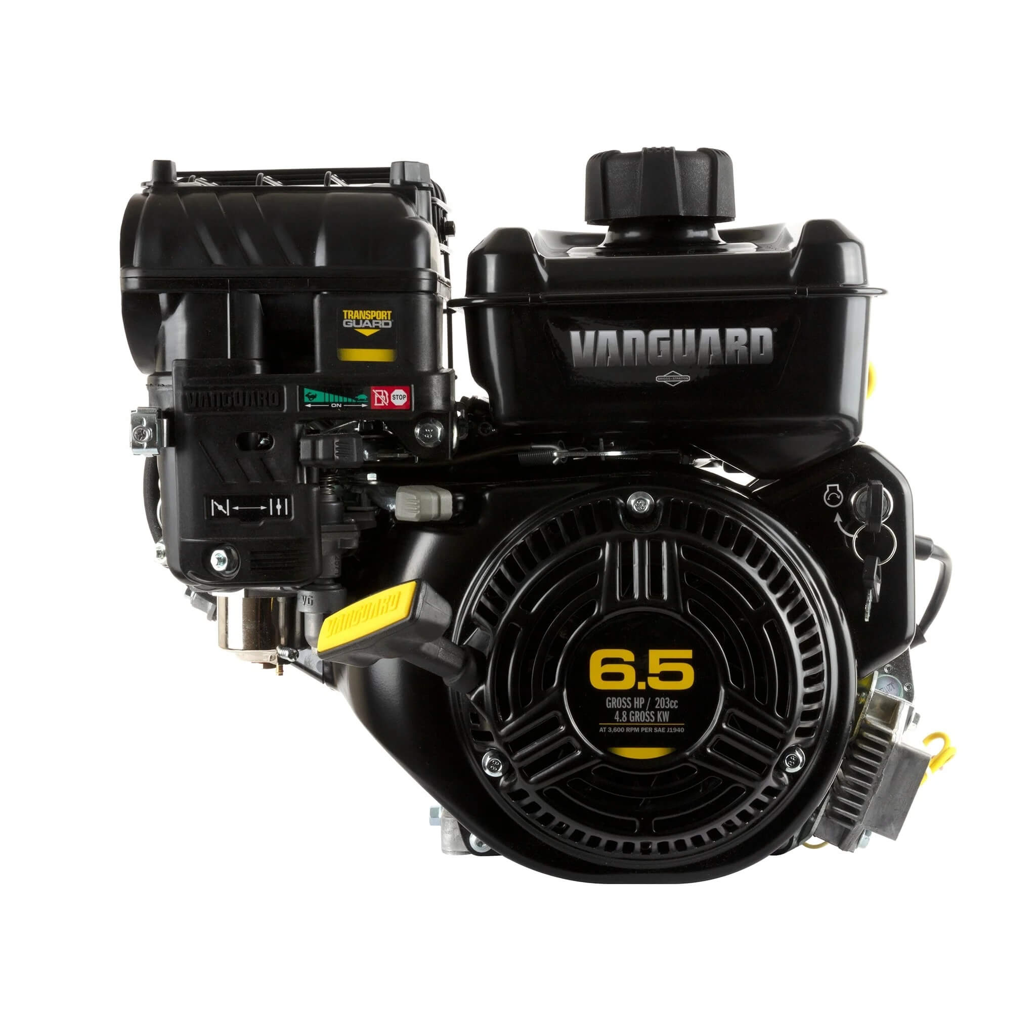 Briggs & Stratton Vanguard 6.5 HP 203cc Horizontal Shaft Engine 12V337-0139-F1