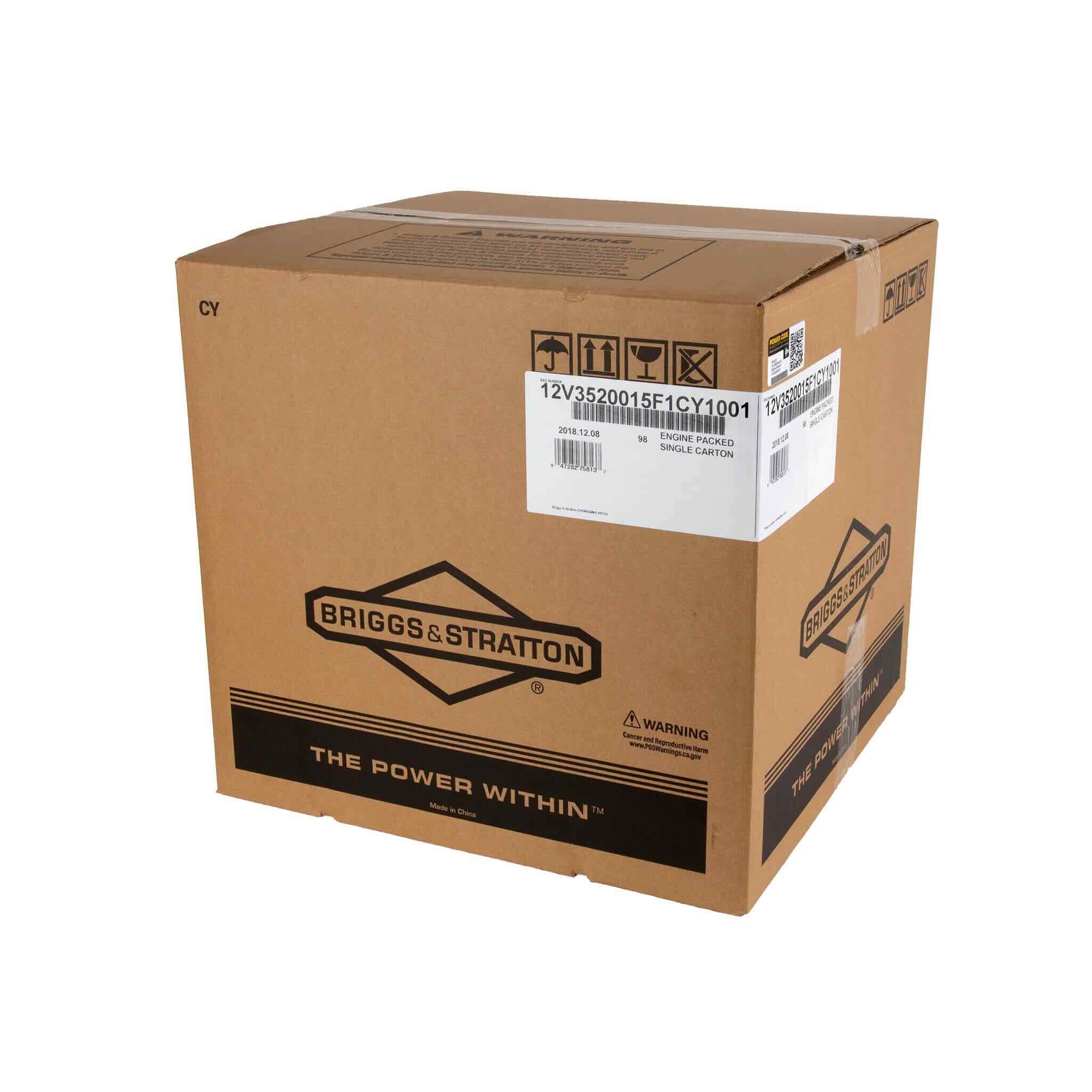 Briggs & Stratton Vanguard 6.5 HP 203cc Horizontal Shaft Single Cylinder Engine 12V352-0015-F1