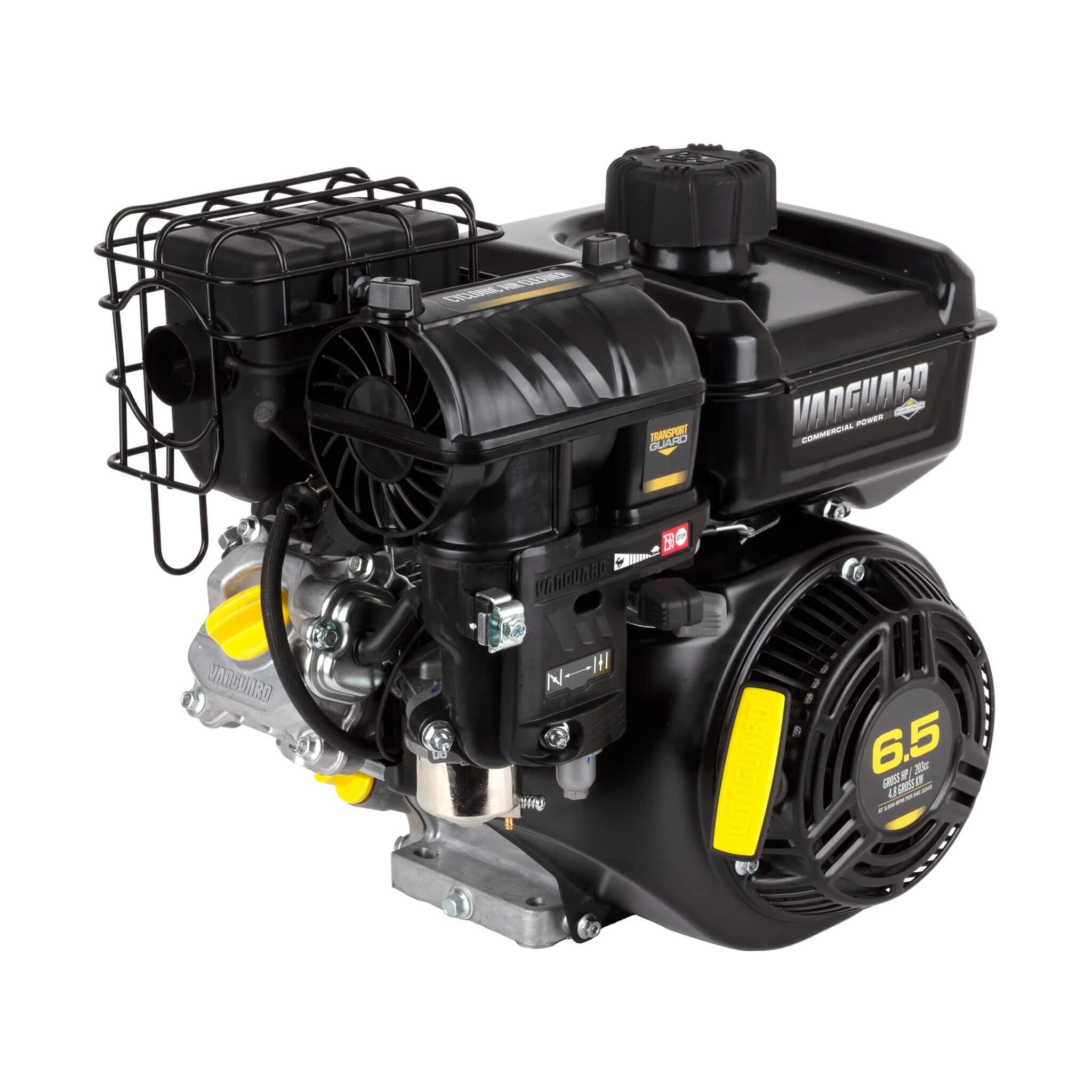 Briggs & Stratton Vanguard 6.5 HP 203cc Horizontal Shaft Single Cylinder Engine 12V352-0015-F1
