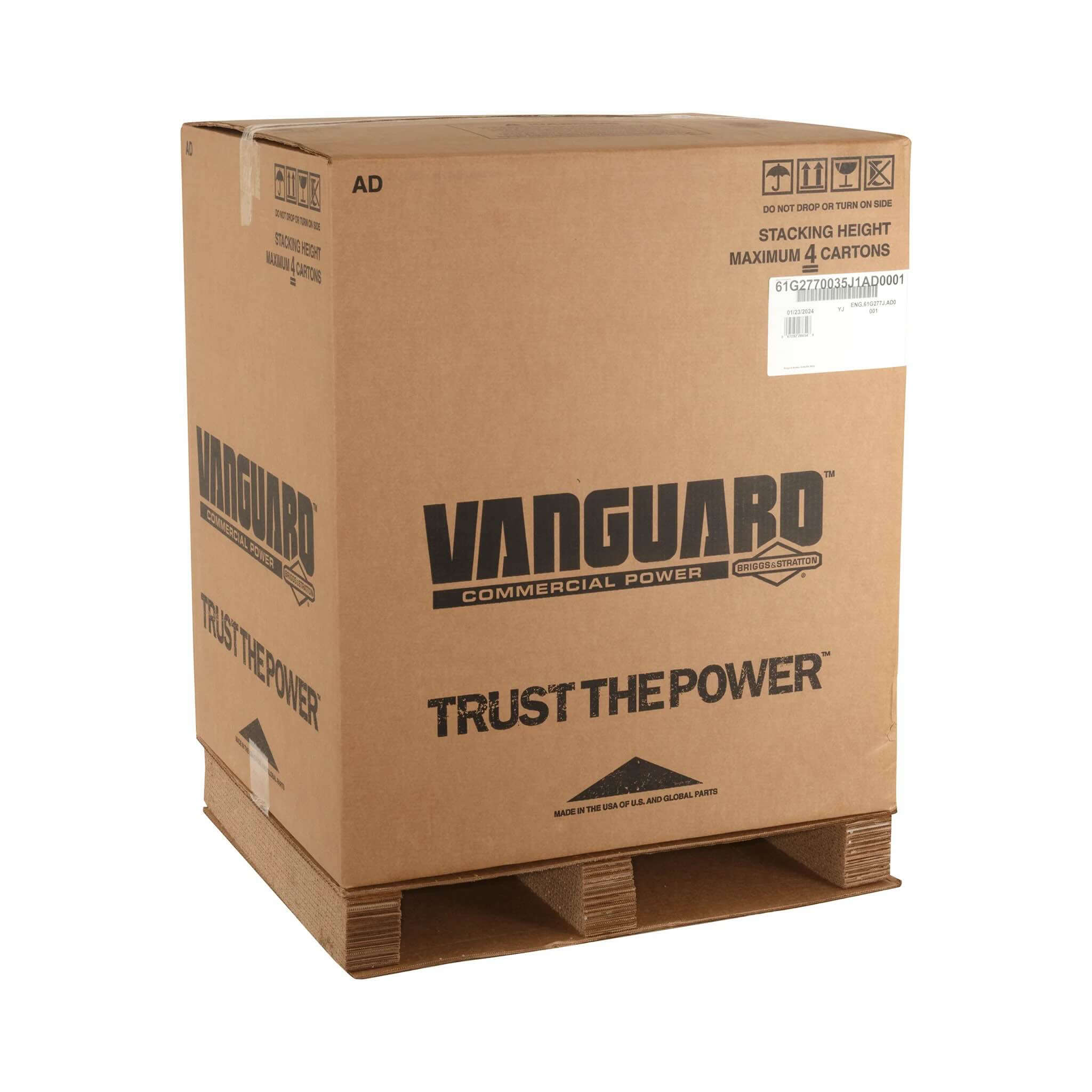 Briggs & Stratton Vanguard EFI 40 HP 993cc Horizontal Shaft Engine 61G277-0035-J1