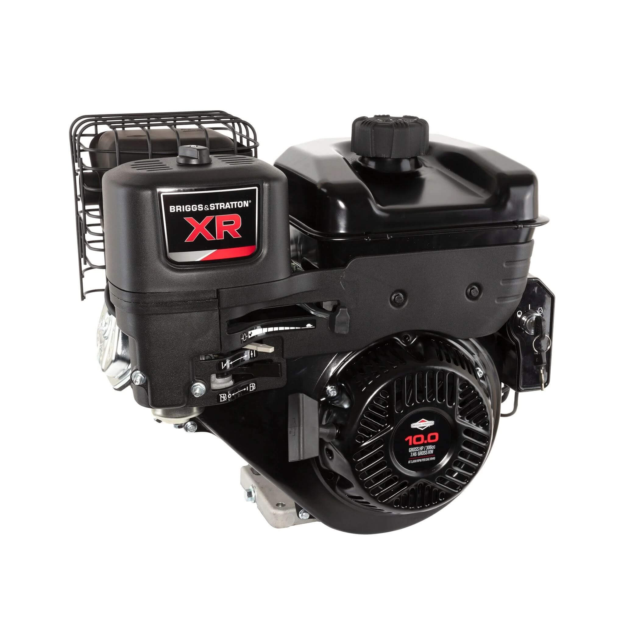 Briggs & Stratton XR Series 10 HP 306cc Horizontal Shaft Engine 19N137-0242-F1