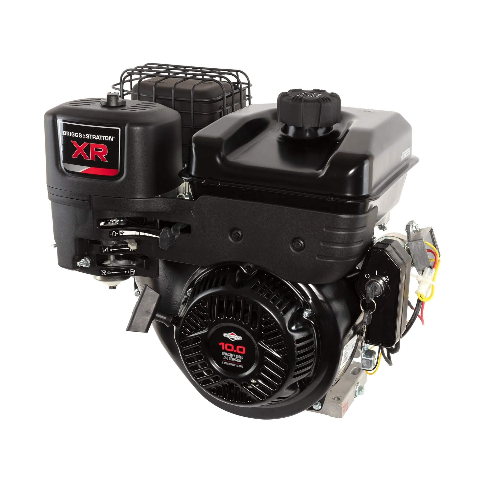 Briggs & Stratton XR Series 10 HP 306cc Horizontal Shaft Engine 19N137-0242-F1