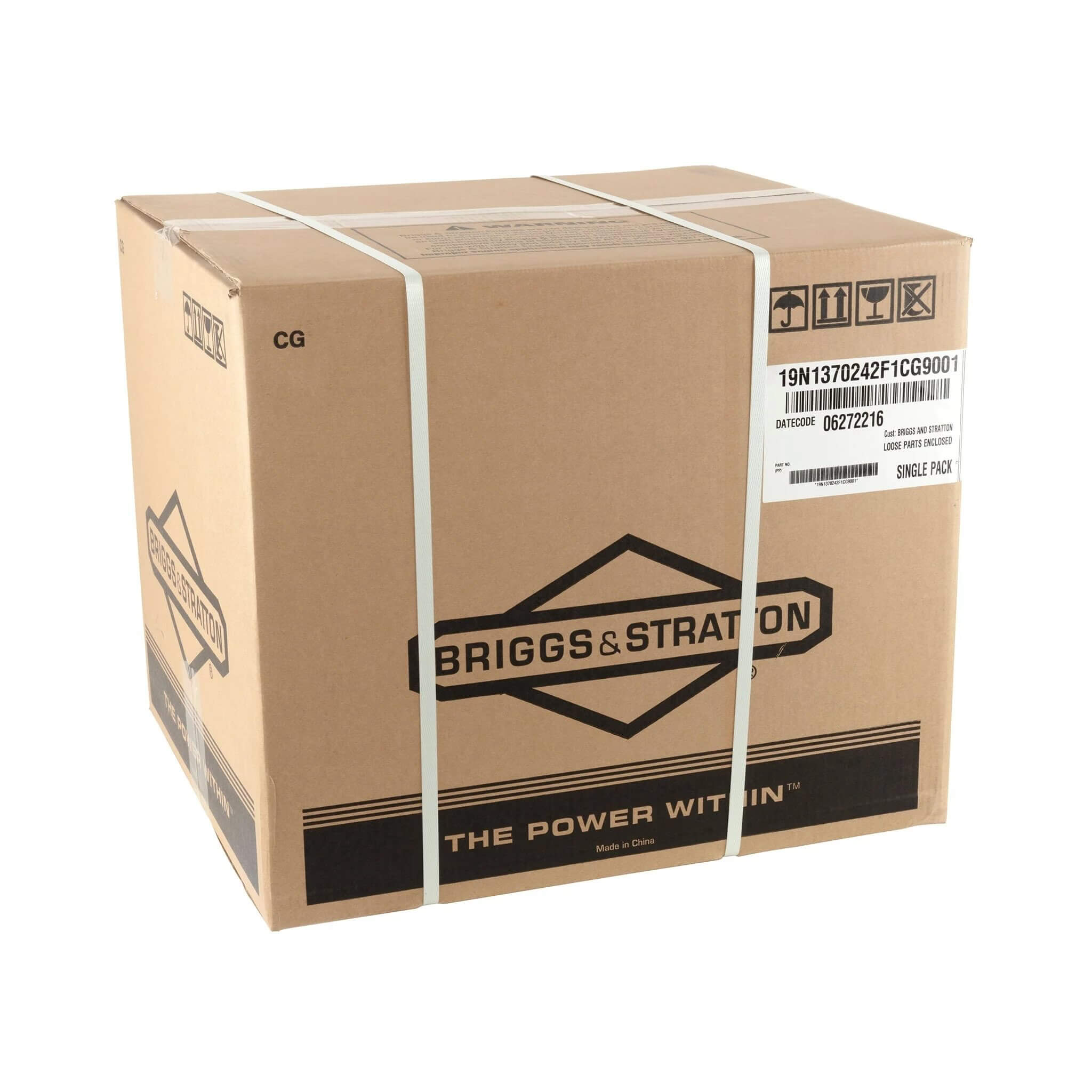 Briggs & Stratton XR Series 10 HP 306cc Horizontal Shaft Engine 19N137-0242-F1