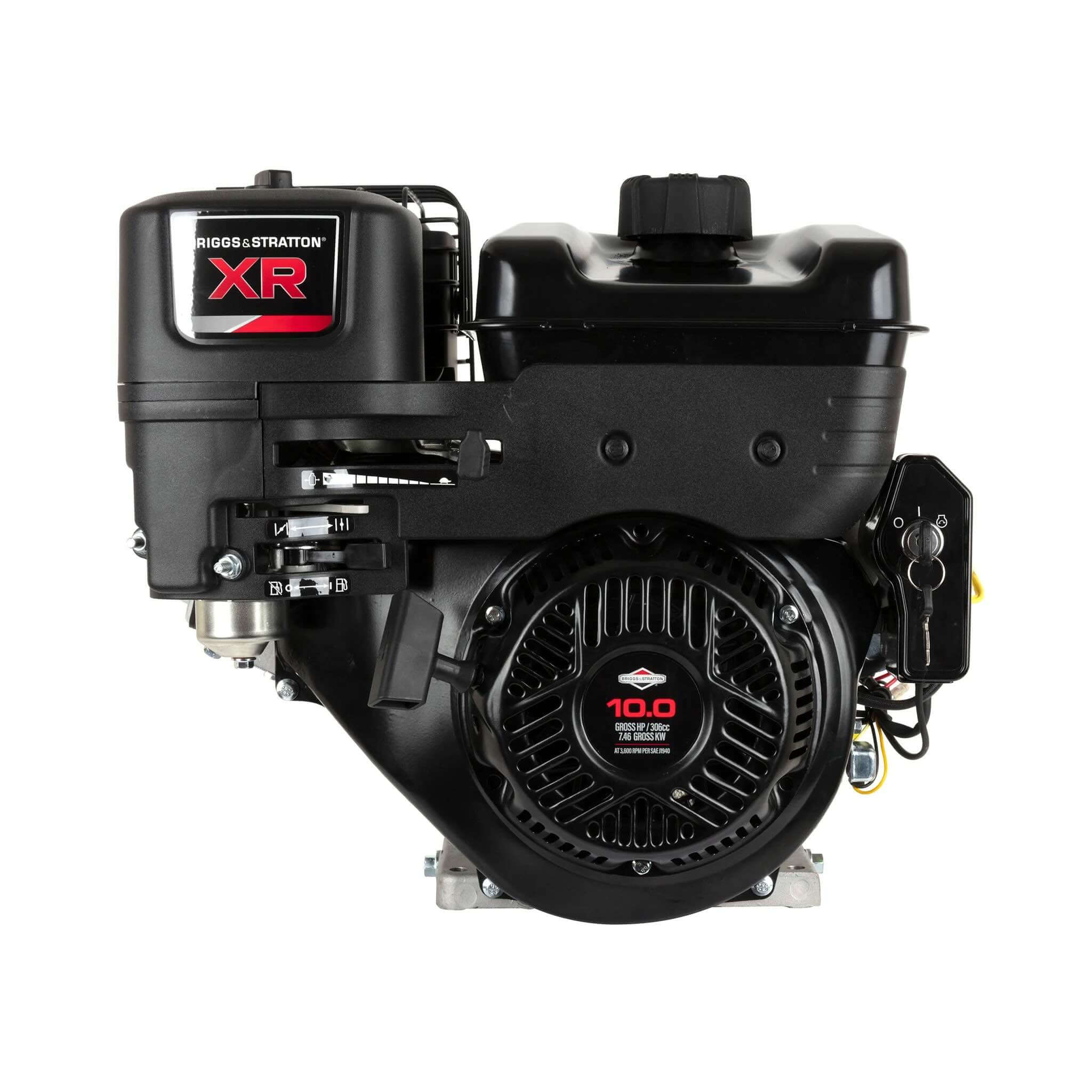 Briggs & Stratton XR Series 10 HP 306cc Horizontal Shaft Engine 19N137-0242-F1