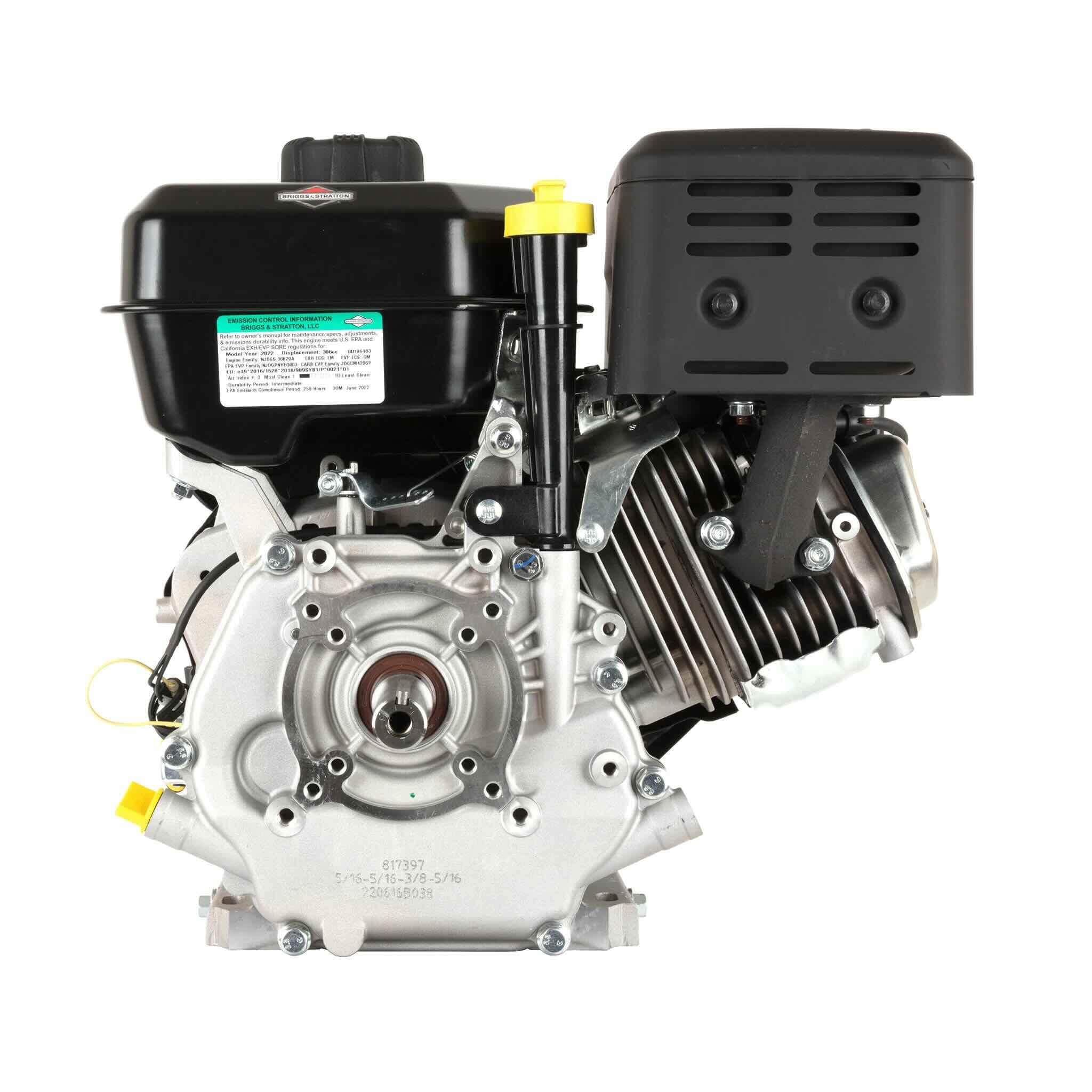Briggs & Stratton XR Series 10.0 HP 306cc Horizontal Shaft Single Cylinder Engine 19N132-0019-F1