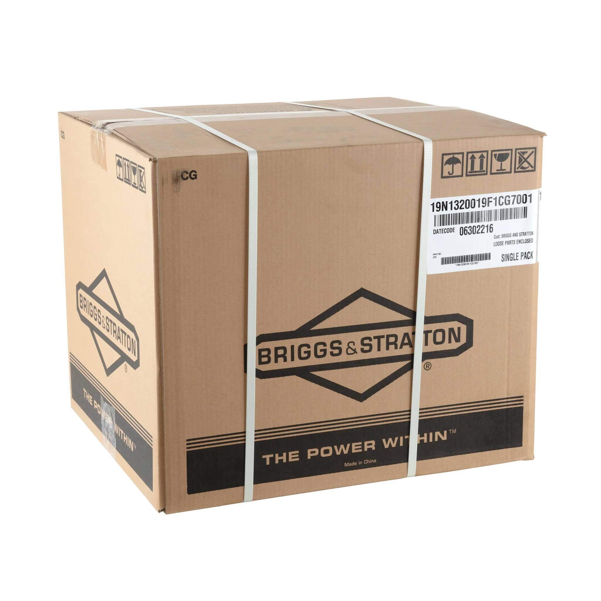 Briggs & Stratton XR Series 10.0 HP 306cc Horizontal Shaft Single Cylinder Engine 19N132-0019-F1