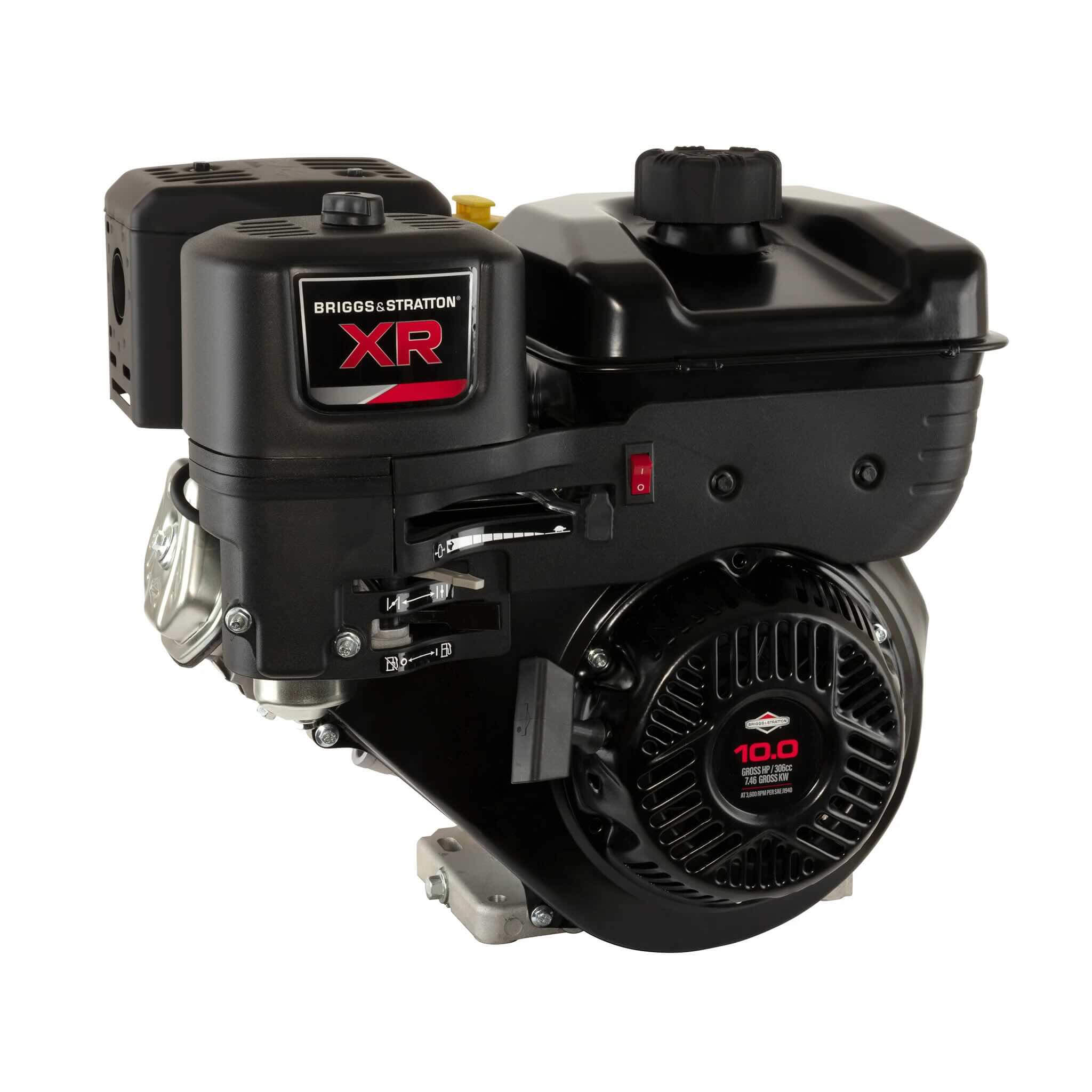 Briggs & Stratton XR Series 10.0 HP 306cc Horizontal Shaft Single Cylinder Engine 19N132-0019-F1
