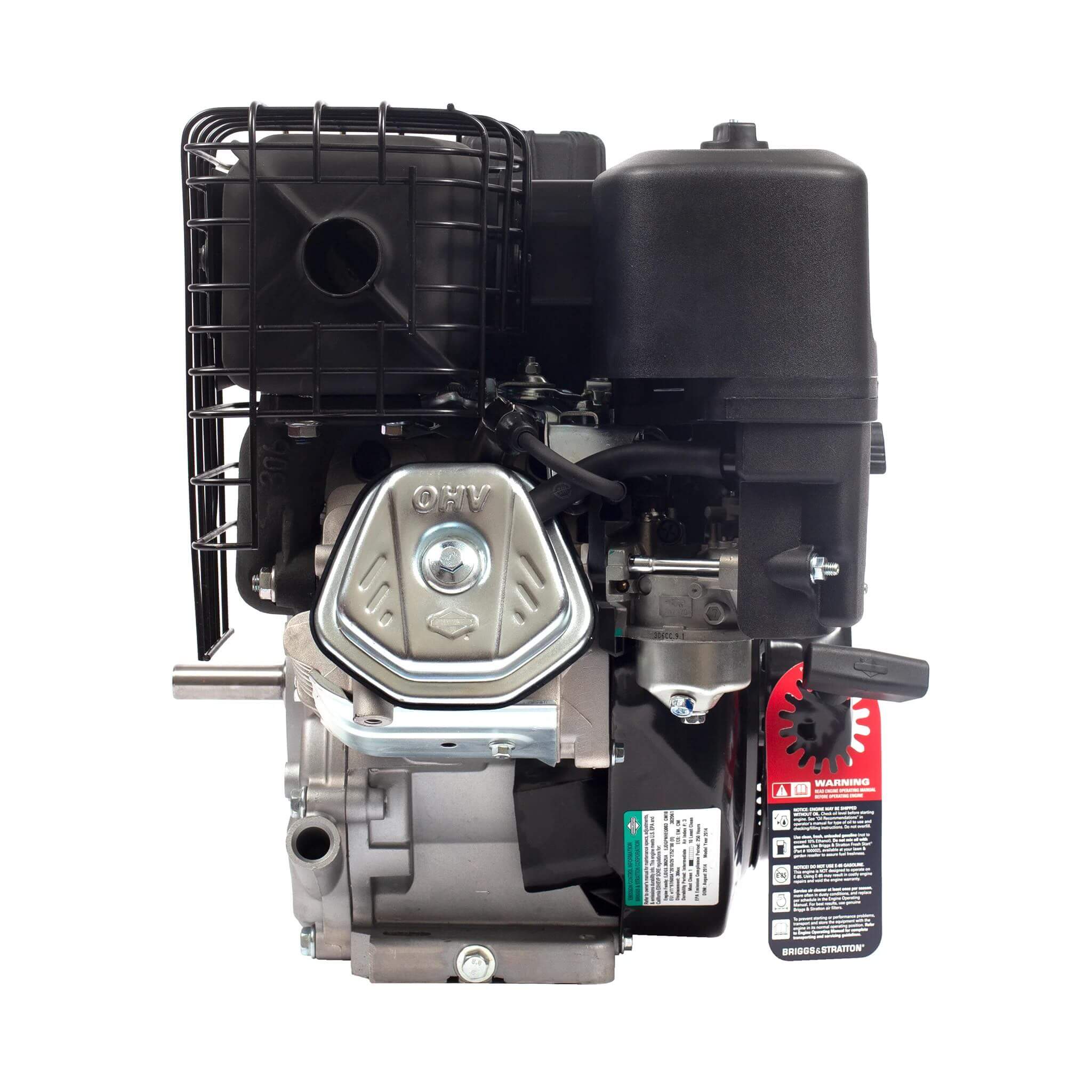 Briggs & Stratton XR Series 10.0 HP 306cc Horizontal Shaft Single Cylinder Engine 19N132-0051-F1