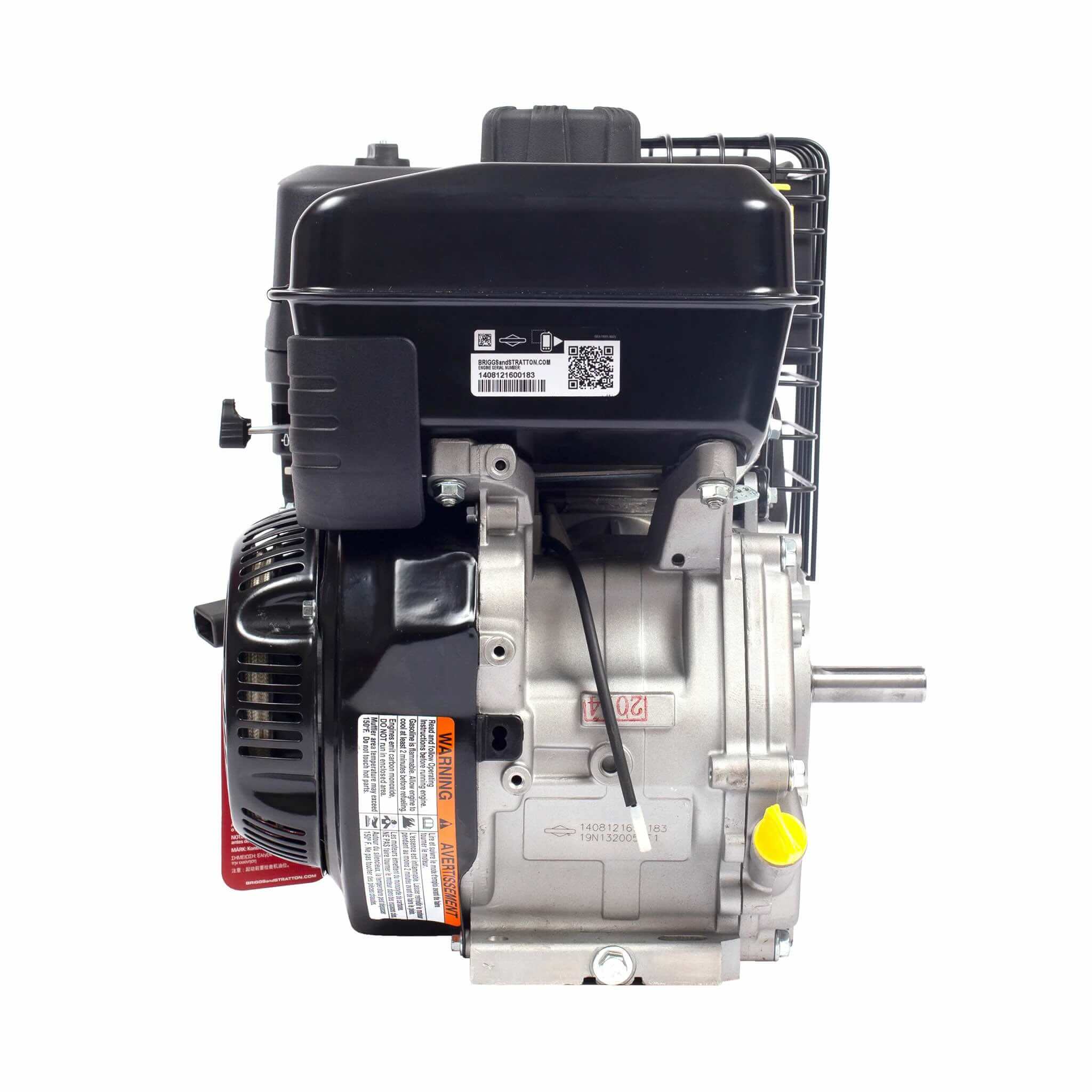 Briggs & Stratton XR Series 10.0 HP 306cc Horizontal Shaft Single Cylinder Engine 19N132-0051-F1
