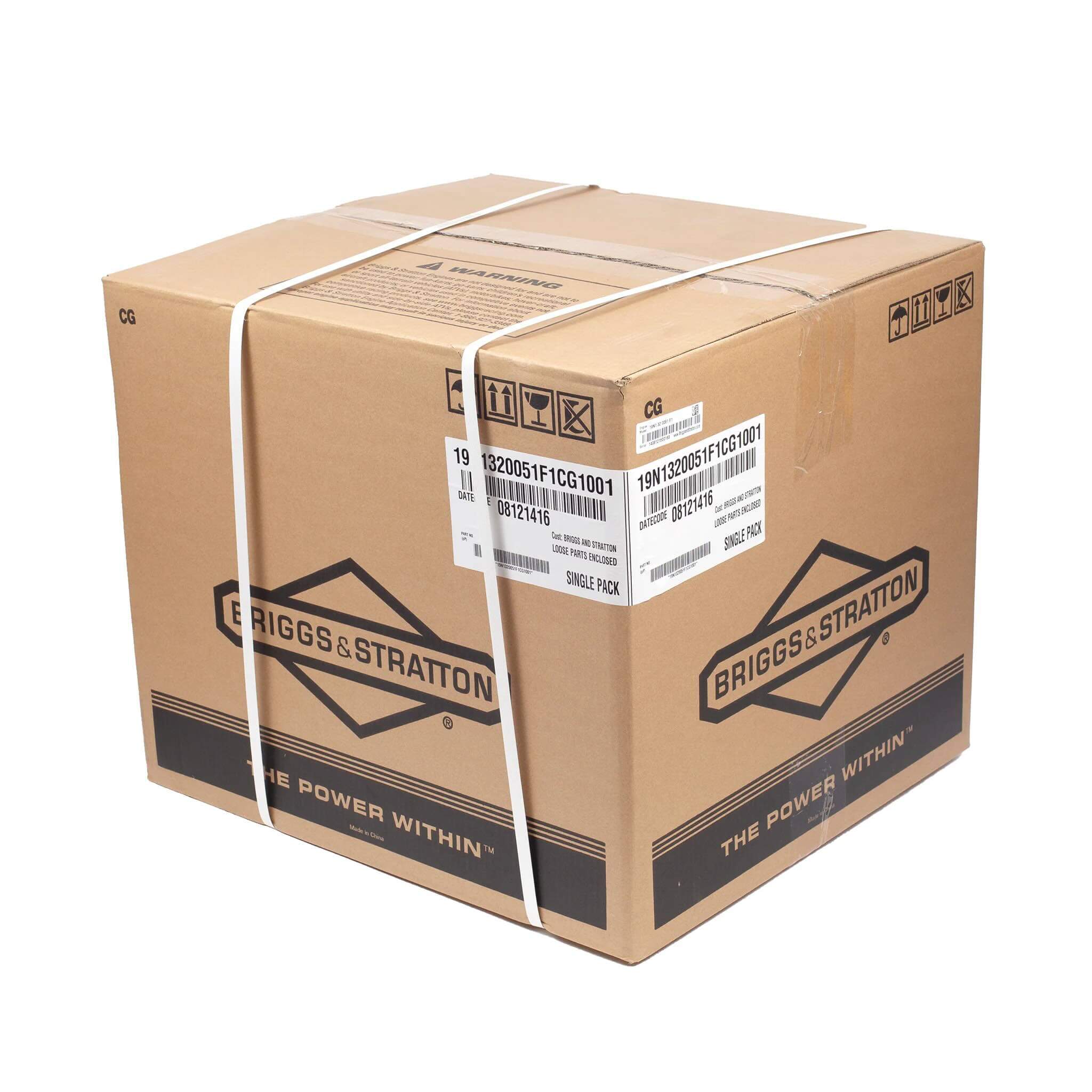 Briggs & Stratton XR Series 10.0 HP 306cc Horizontal Shaft Single Cylinder Engine 19N132-0051-F1