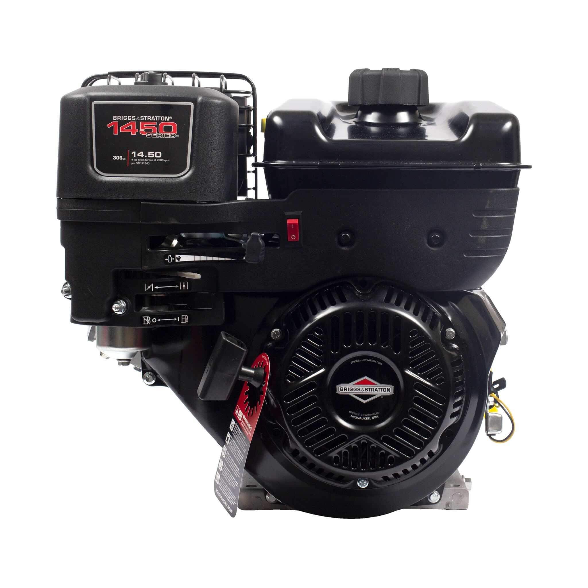 Briggs & Stratton XR Series 10.0 HP 306cc Horizontal Shaft Single Cylinder Engine 19N132-0055-F1