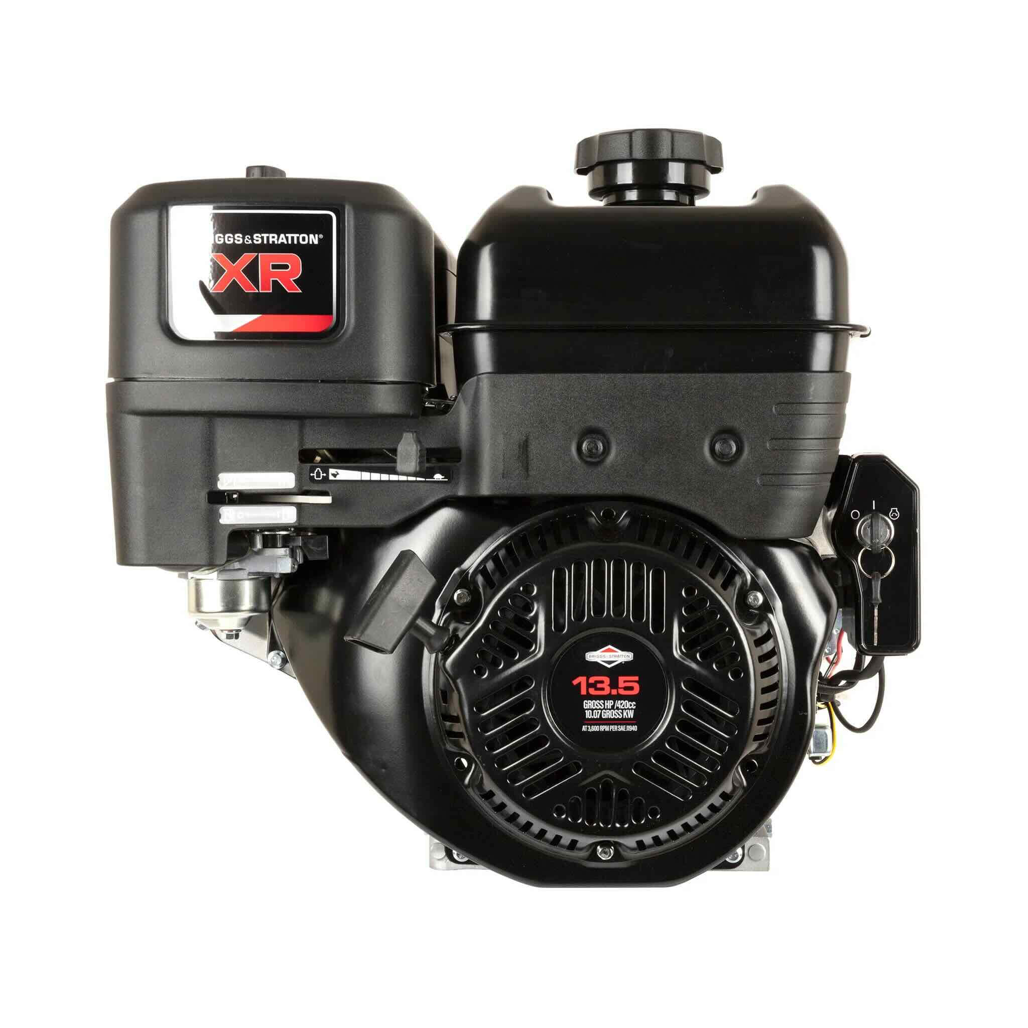 Briggs & Stratton XR Series 13.5 HP 420cc Horizontal Shaft Single Cylinder Engine 25T237-0085-F1