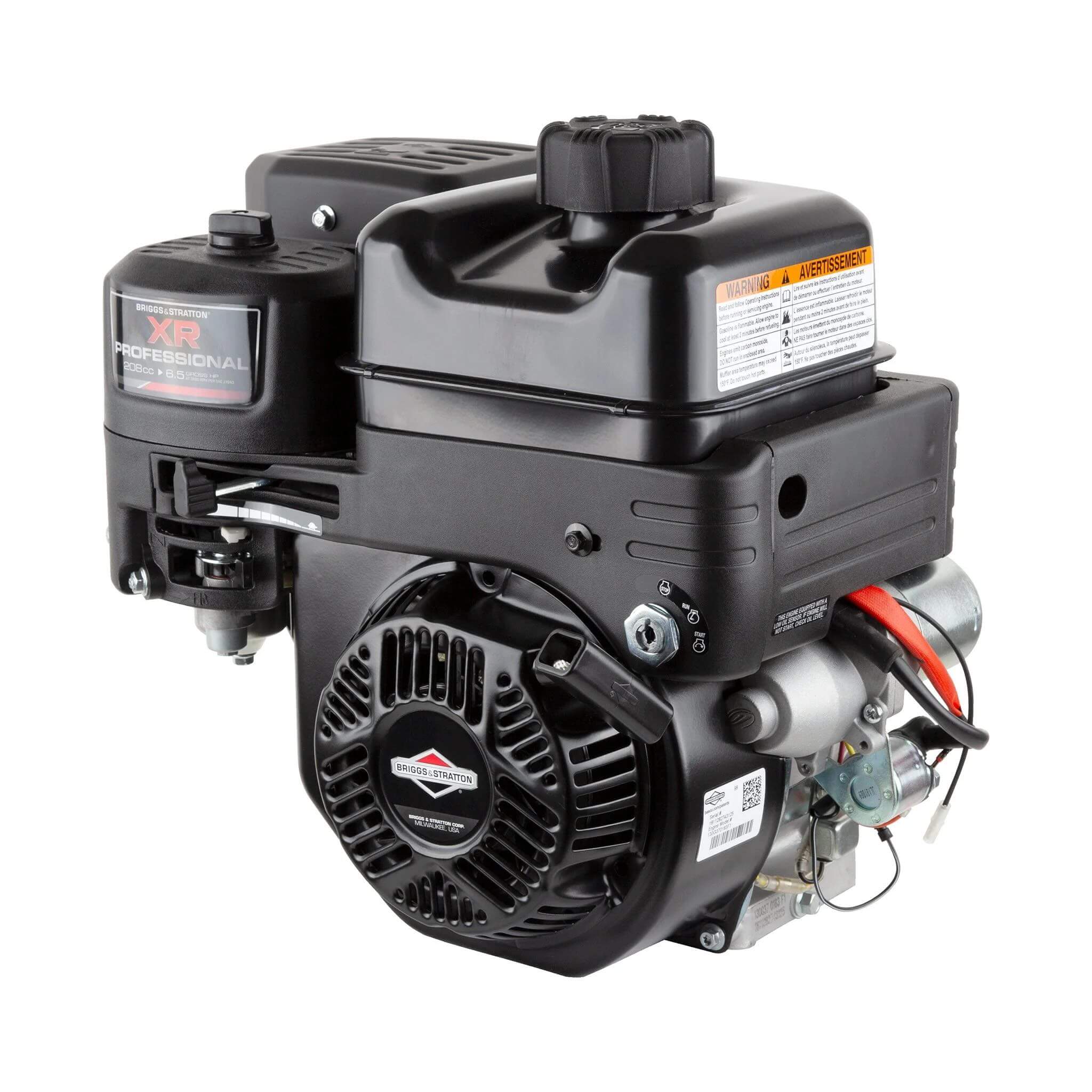 Briggs & Stratton XR Series 6.5 HP 208cc Horizontal Shaft Engine 130G37-0183-F1