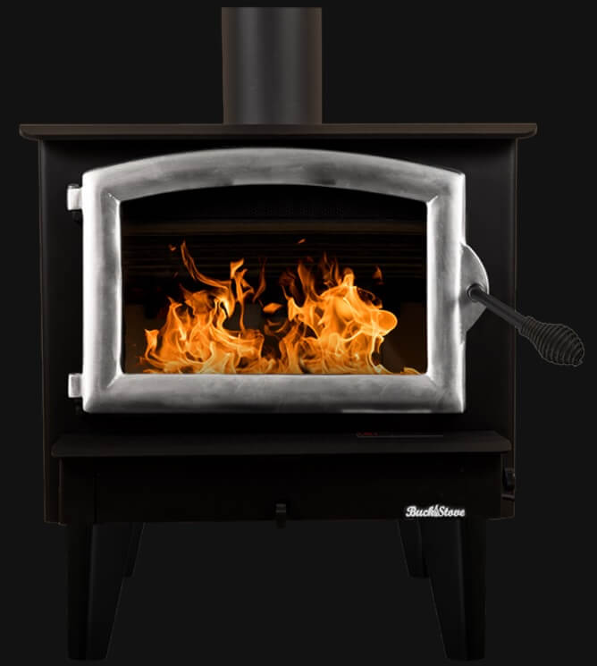 Buck Bay Series MODEL 74 Wood Stove, Non-Catalytic & Blower Assembly