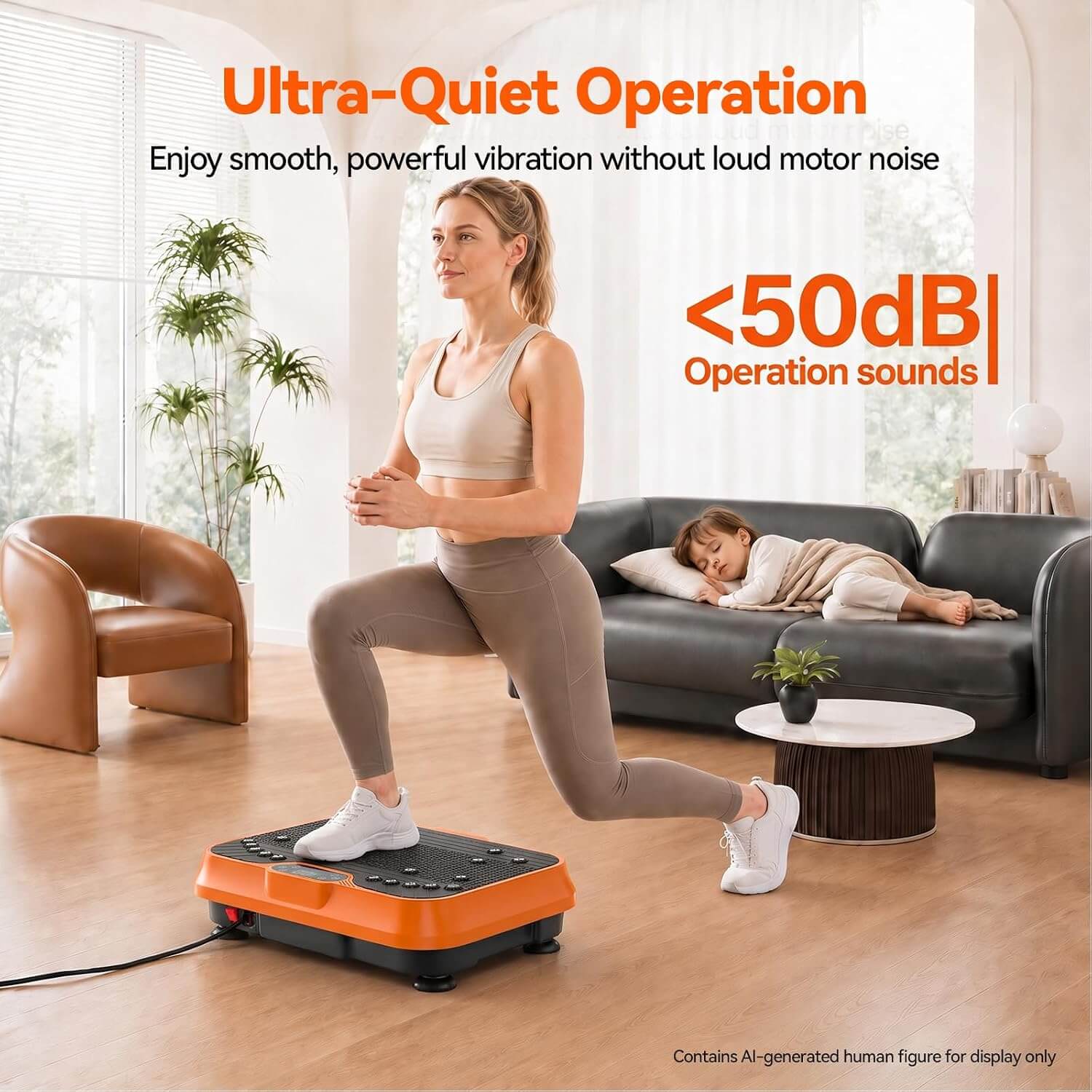 Buenaso Vibration Plate Exercise Machine