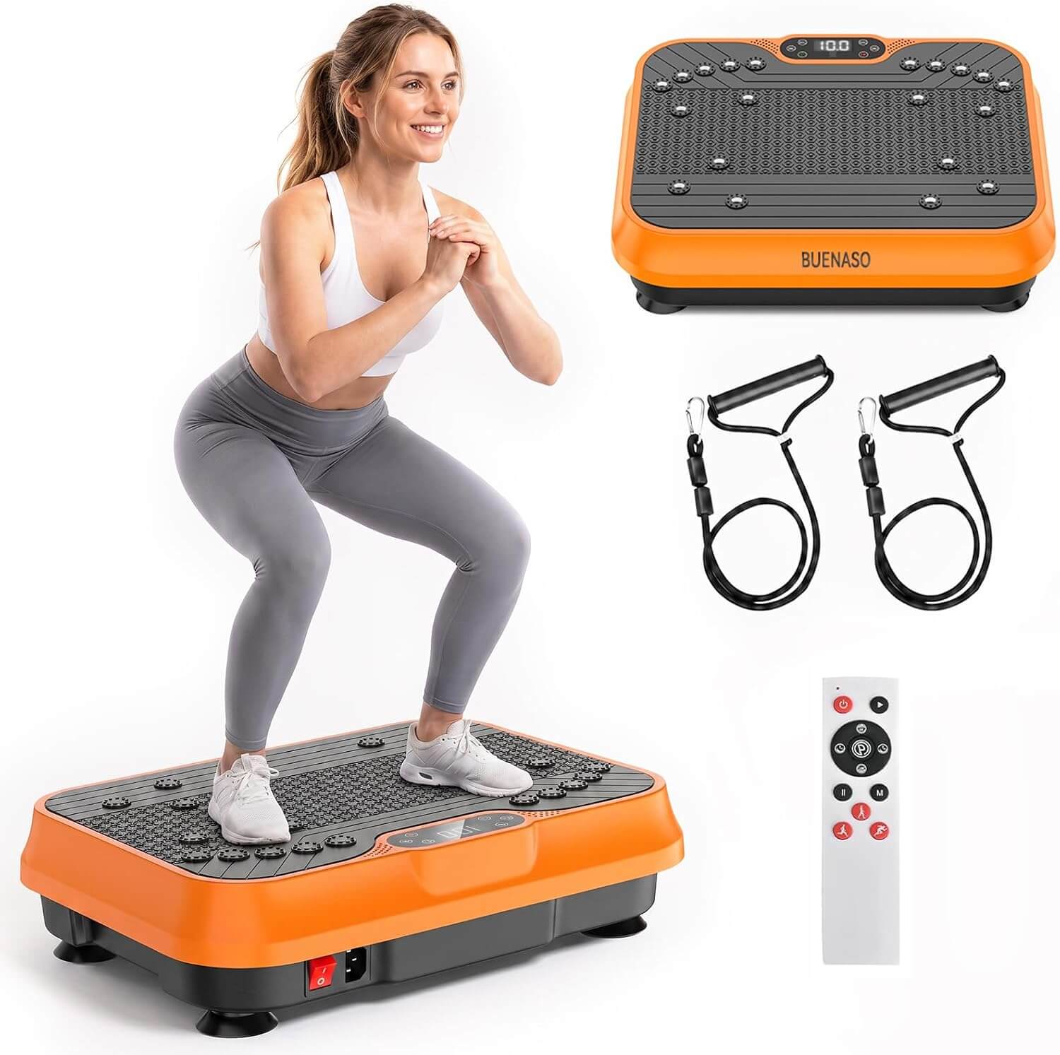 Buenaso Vibration Plate Exercise Machine