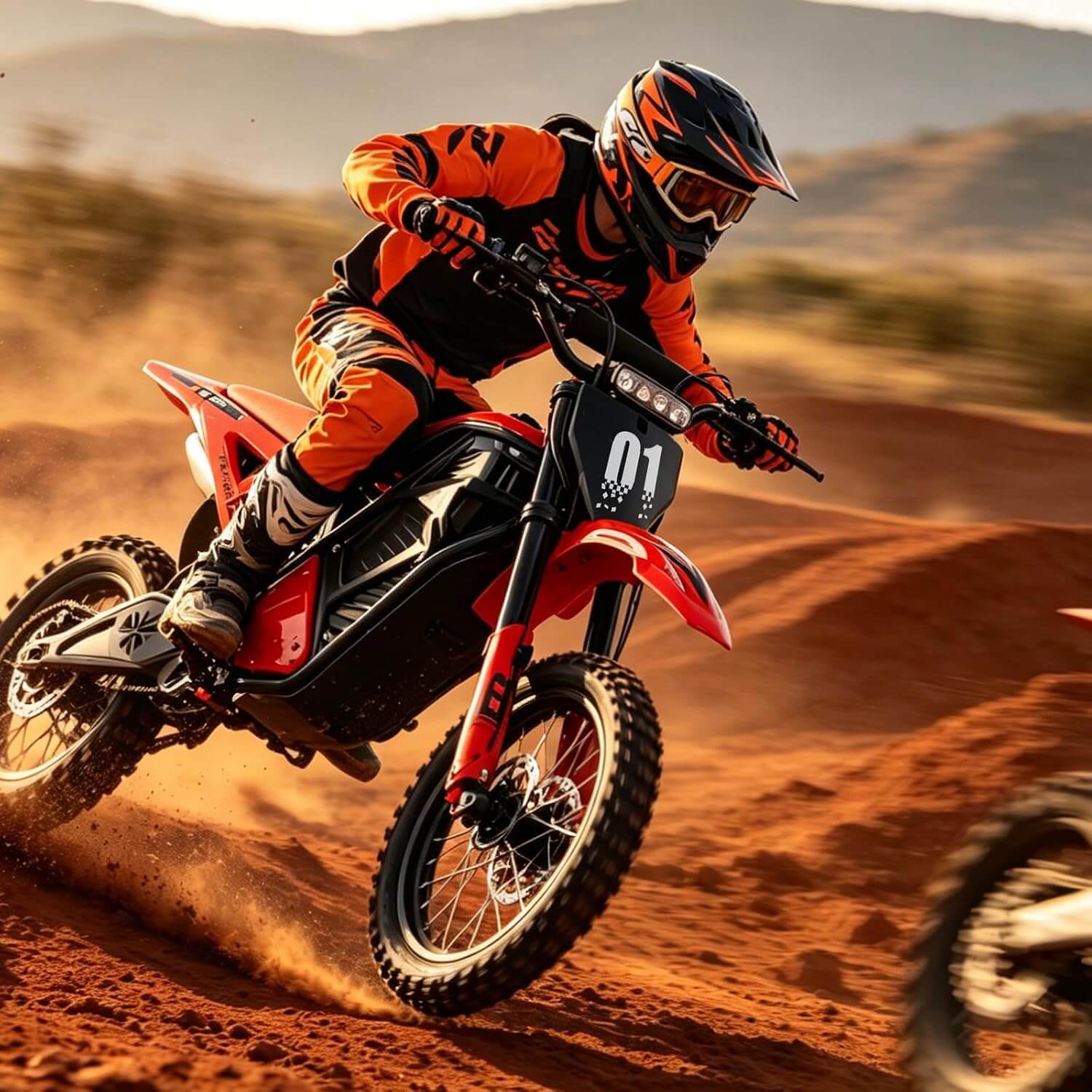 Buffseek 3500W 48V Electric Dirt Bike