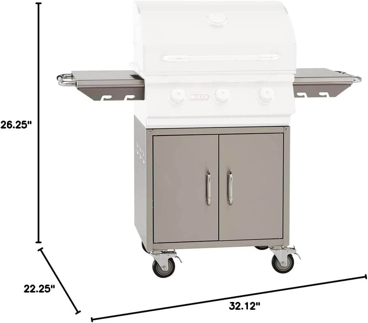 Bull 24" Steer Pedestal Cart Bottom