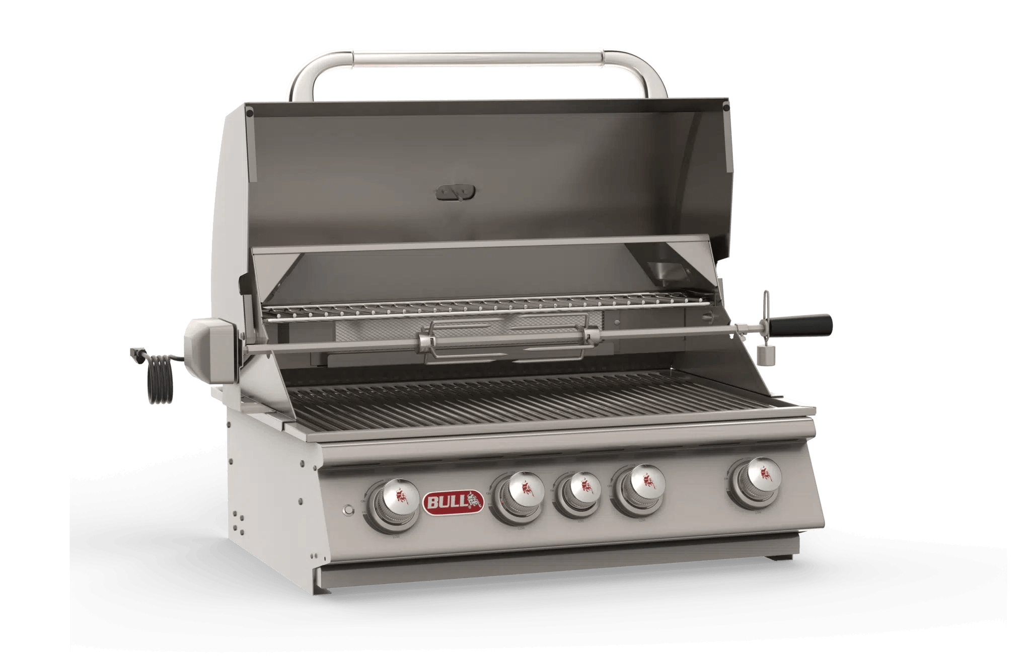 Bull 30" ANGUS 4 Burner Drop-In Grill Head with Light
