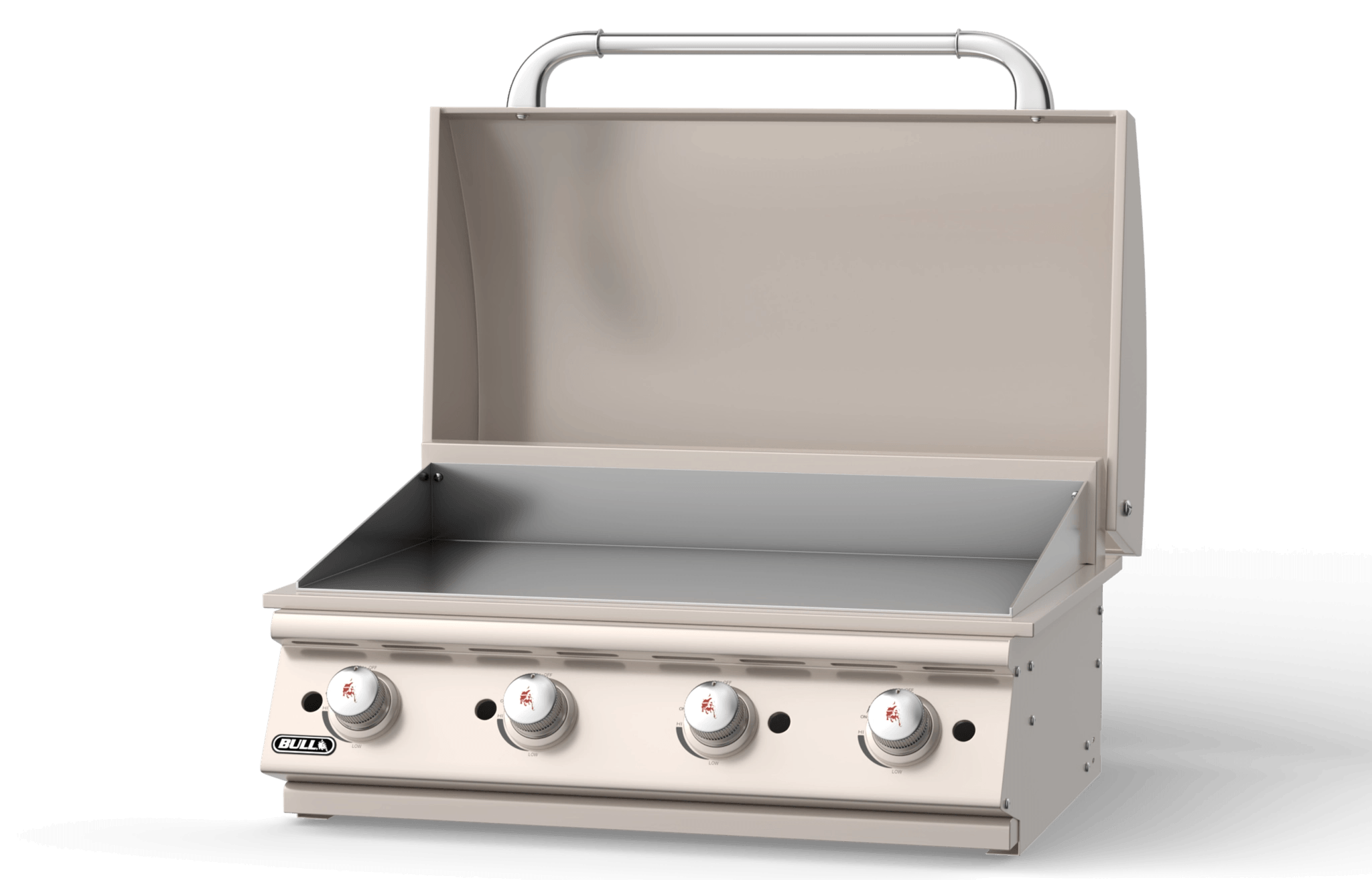 Bull 30" PROFESSIONAL Griddle 4 Burner Drop-In Grill Head