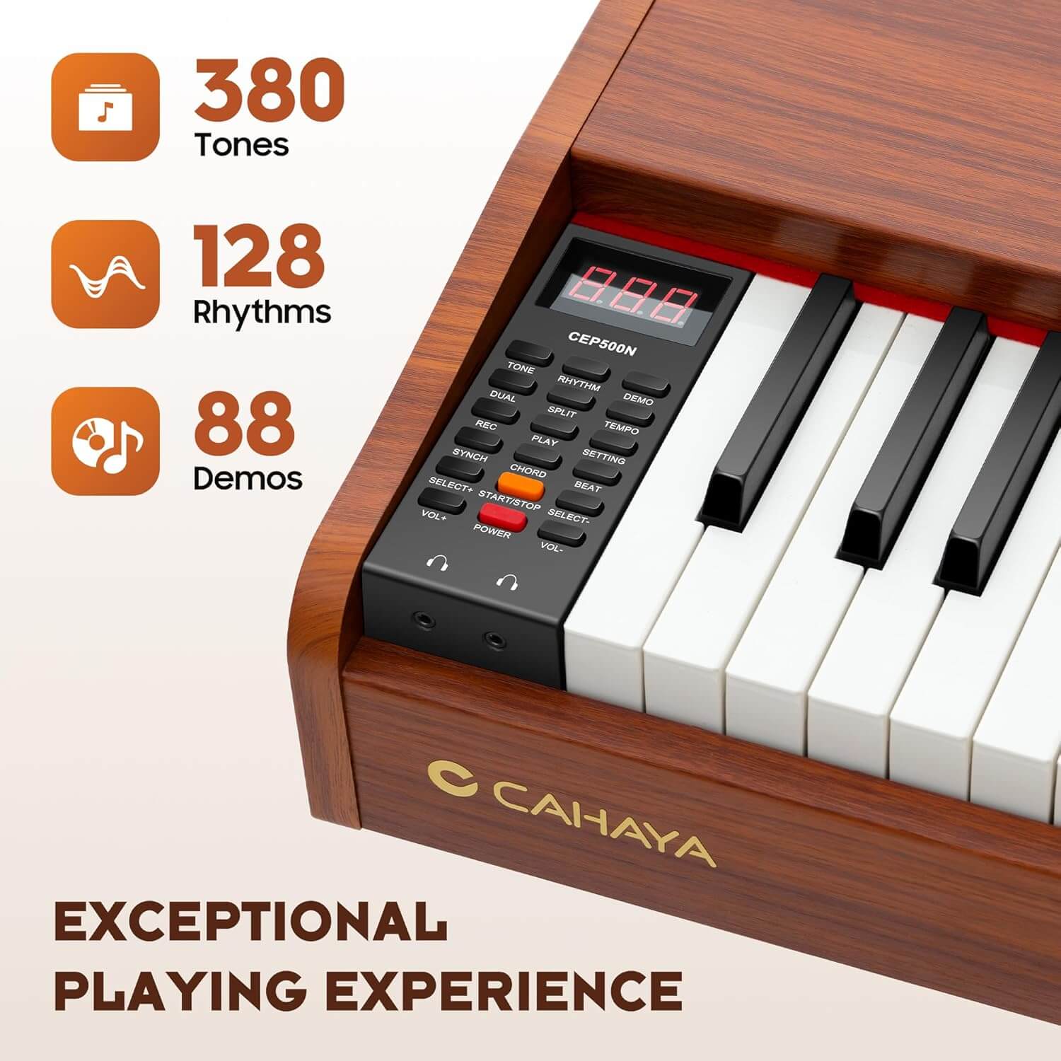 CAHAYA 88-Key Full Size Digital Piano