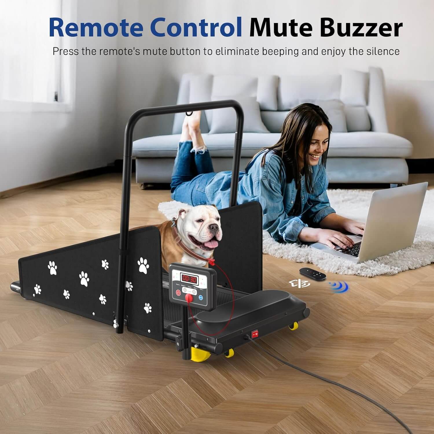 CIIHI C JK08F Dog Treadmill, Small/Medium Dogs