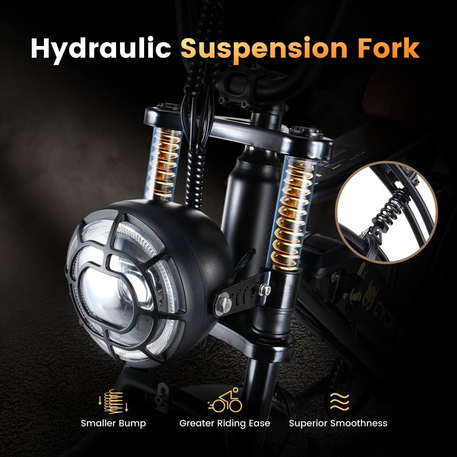 CYCROWN CYCRUN 10.4Ah Fat Tire Electric Dirt Bike