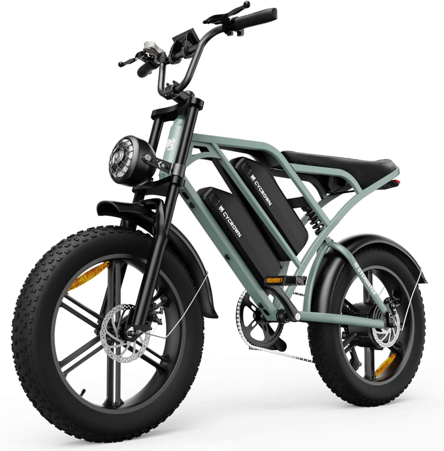 CYCROWN HUNTER PRO Dual Battery Fat Tire Electric Dirt Bike