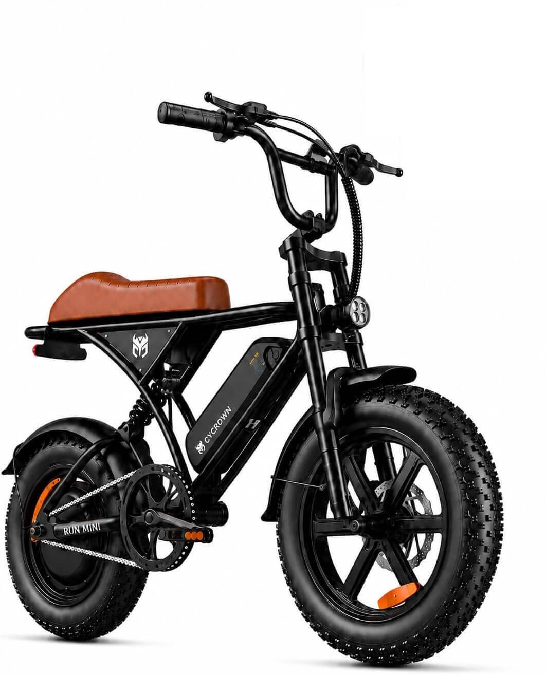 CYCROWN RUNMINI 750W 16" Fat Tire Electric Bike Moped