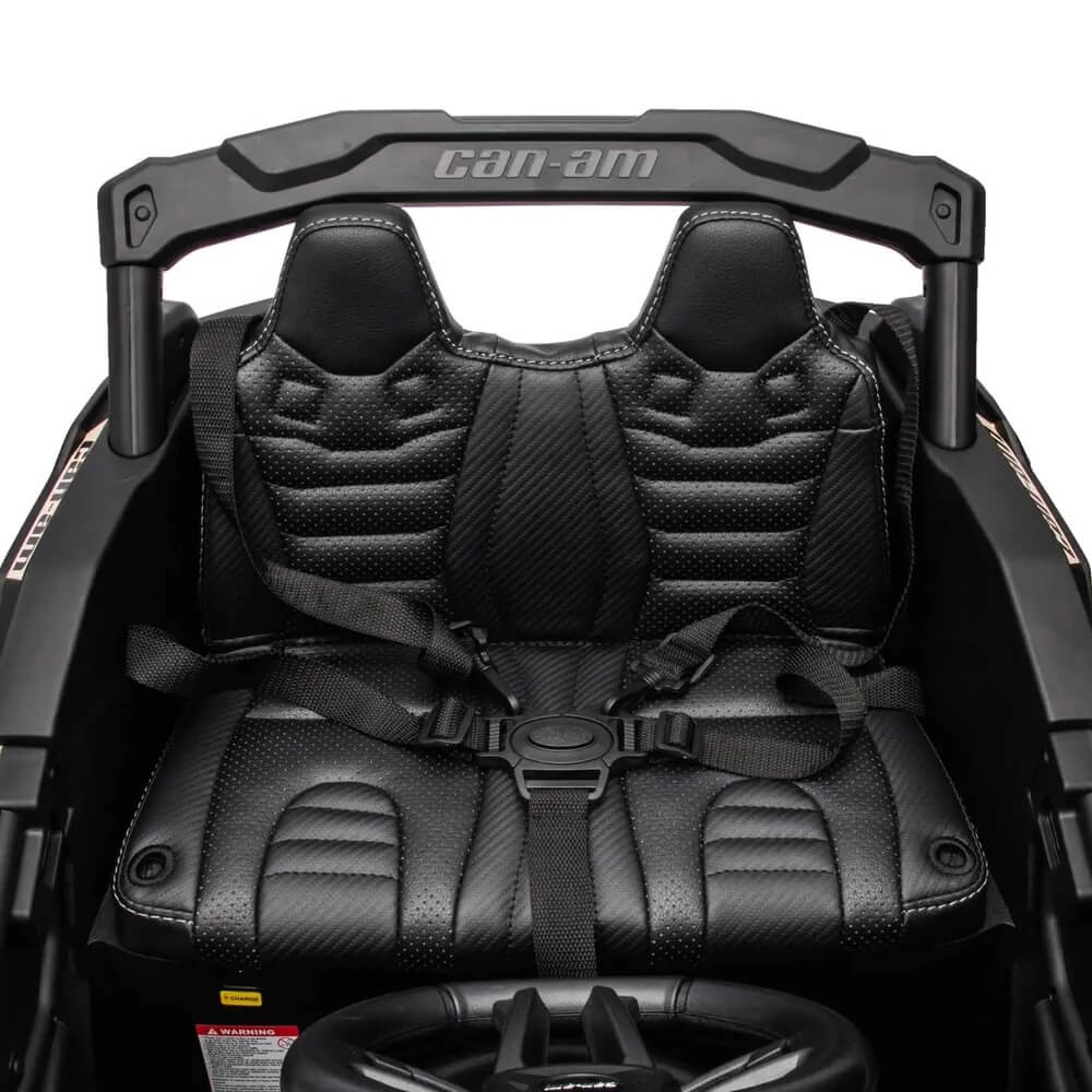 Moderno Kids CAN-AM MAVERICK CUSTOM EDITION 24V Electric UTV Ride-On Car, Parental Remote
