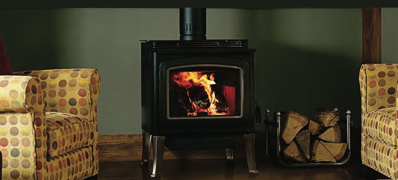 Country Stoves GEORGETOWN 230 GL Free Standing Wood Burning Area Stove