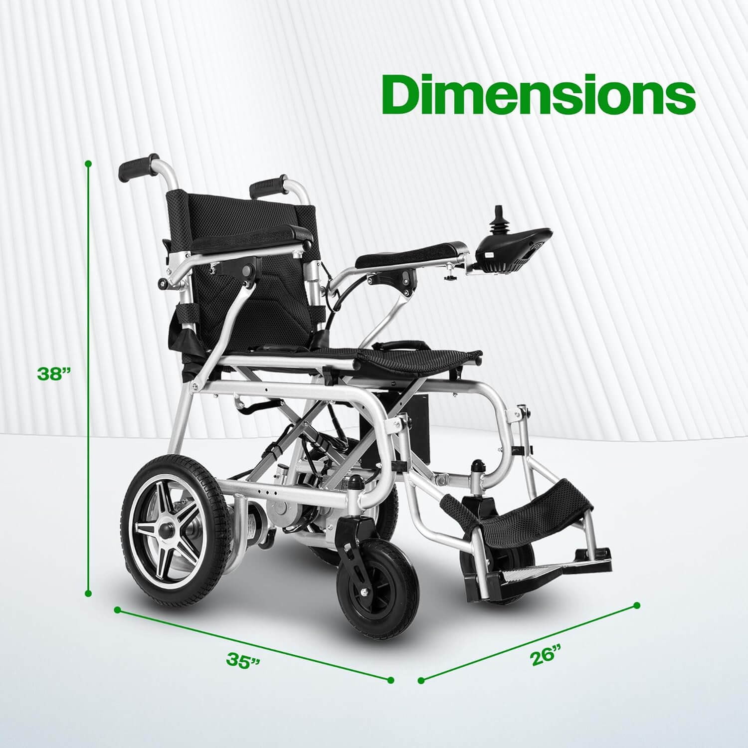 Culver ARTEMIS PRO Foldable Electric Power Wheelchair
