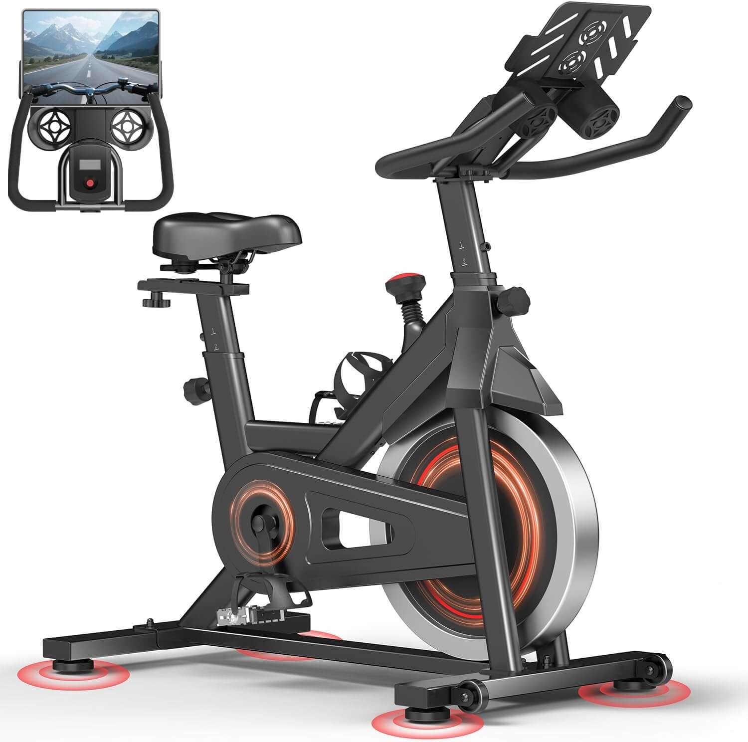 Cursor Fitness Exercise Bike