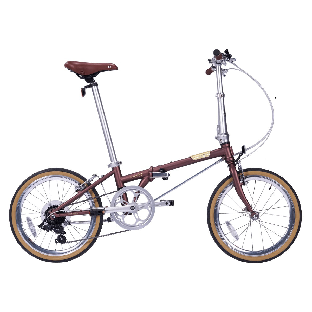 2026 Dahon BOARDWALK D7 7 Speed Folding Bike, 20" Wheels