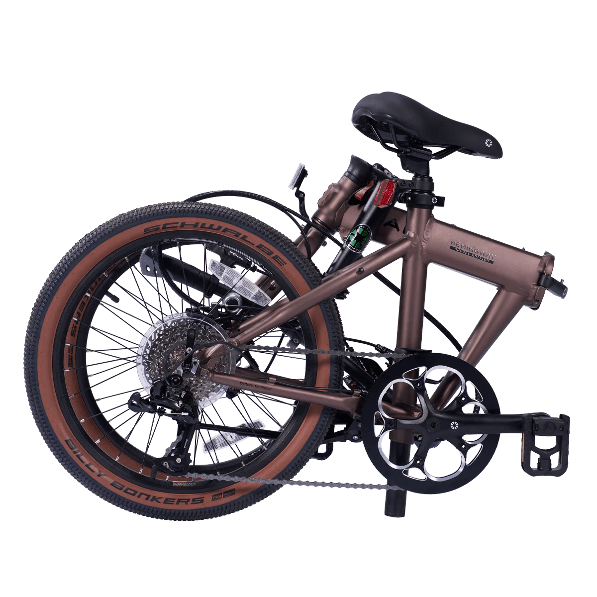 2025 Dahon HEMINGWAY GR 9 Speed Folding Bike, 20" Wheels