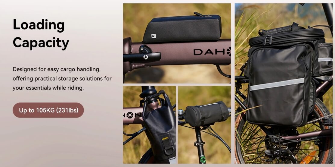 2025 Dahon HEMINGWAY GR 9 Speed Folding Bike, 20" Wheels