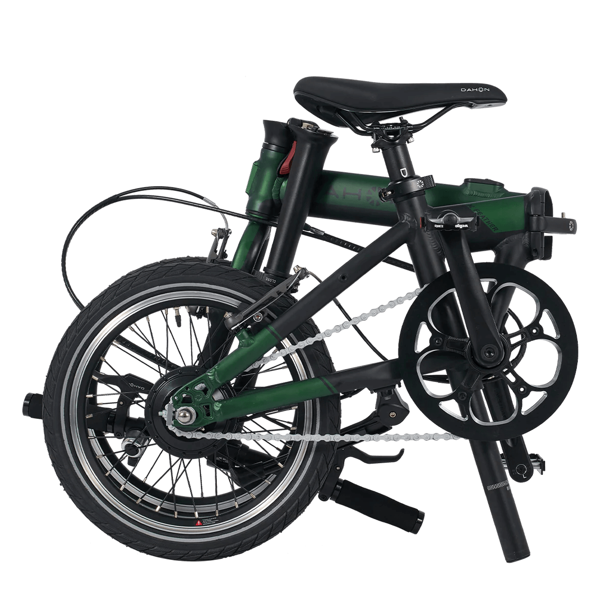 2025 Dahon K FEATHER Lightweight Aluminum Folding Electric Bike, Integrated Battery