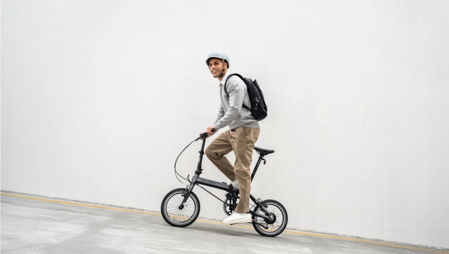 2025 Dahon K FEATHER Lightweight Aluminum Folding Electric Bike, Integrated Battery