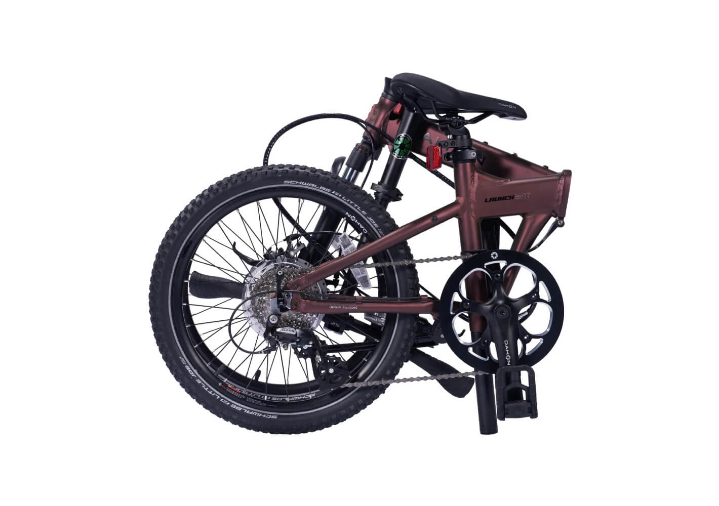 dahon gravel bike Dahon LAUNCH EX 8 Speed All Terrain Gravel Folding Bike
