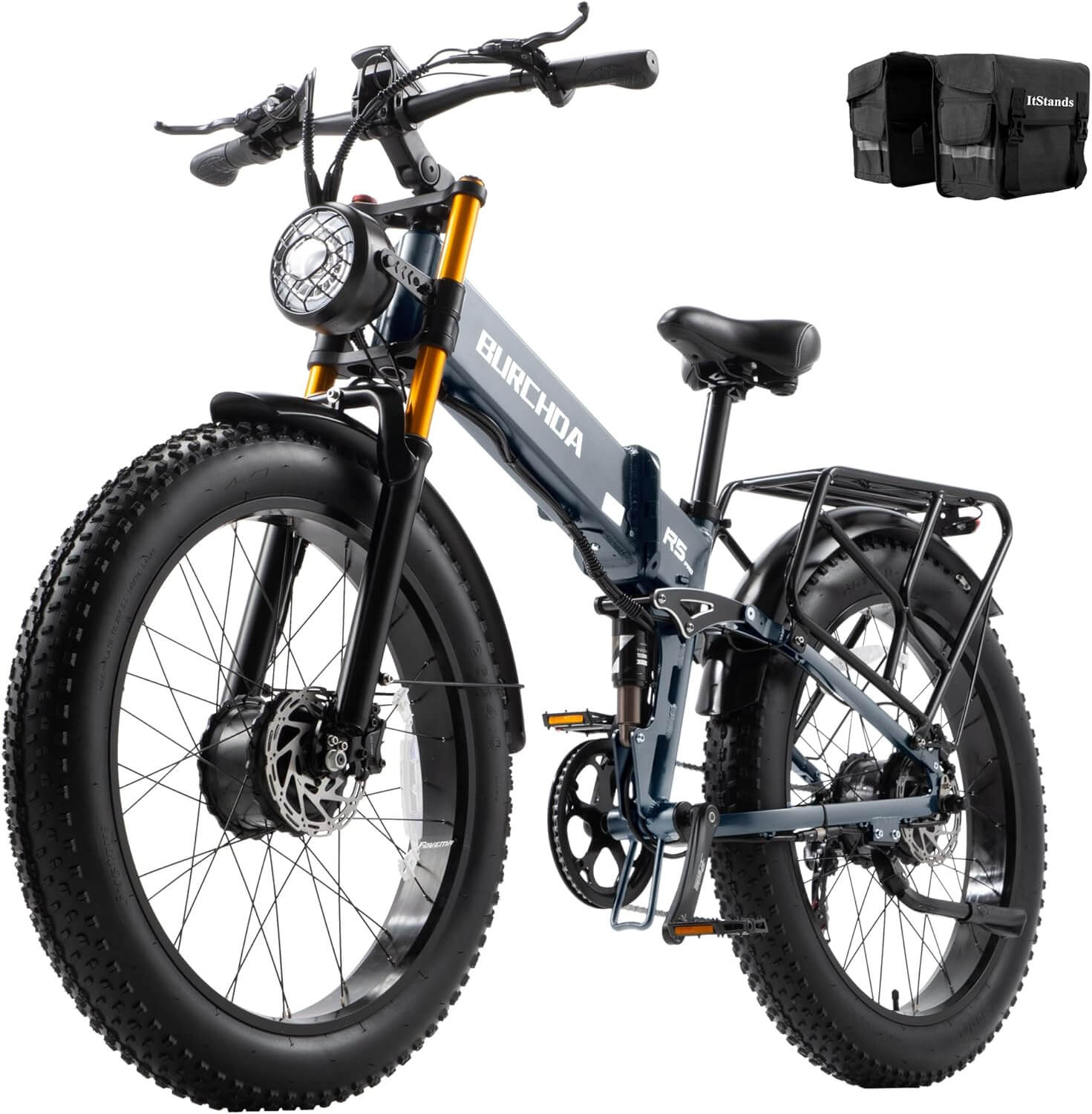 Damson R5 PRO 3000W 48V Dual Motor AWD Fat Tire Electric Bike