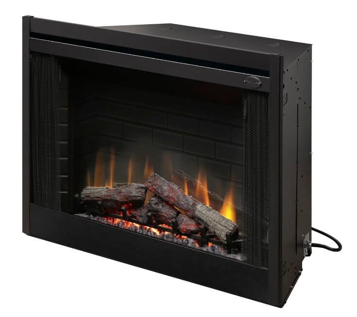 Dimplex DELUXE 45" Traditional Built-In Electric Firebox Fireplace, BF45DXP