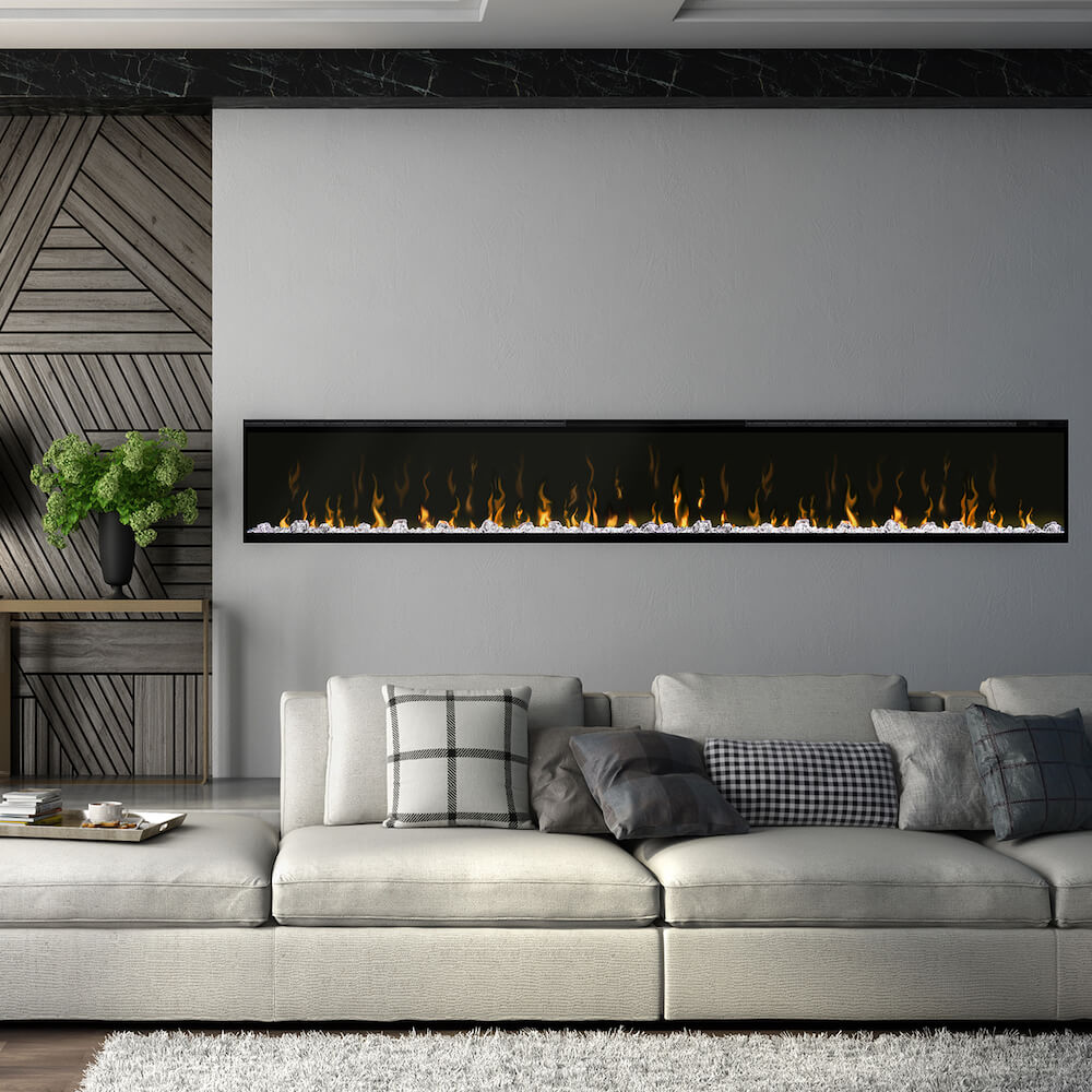 Dimplex IGNITE XL 100" Wall Mounted Linear Electric Fireplace, XLF100