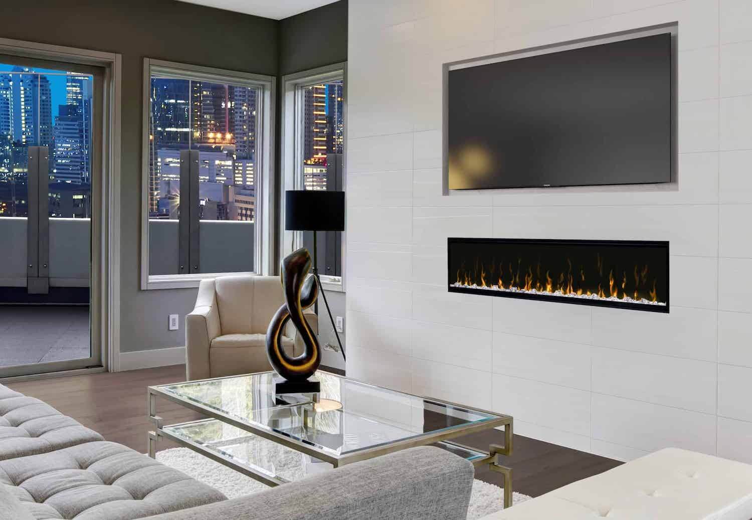 Dimplex IGNITE XL 60" Wall Mounted Linear Electric Fireplace, XLF60