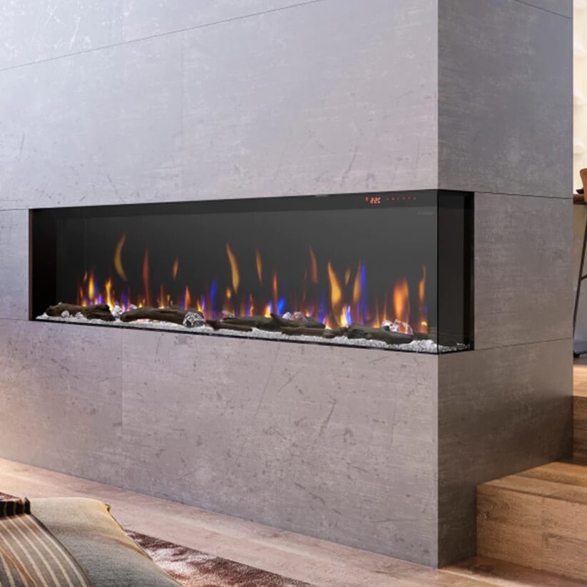 Dimplex IGNITE XL BOLD 74" Linear Electric Fireplace, XLF7417-XD